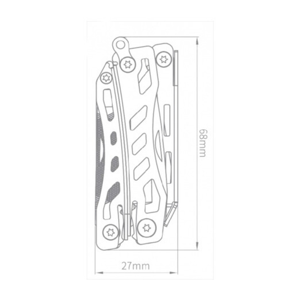 Мультитул NexTool Flagship Pro, черный фото 3
