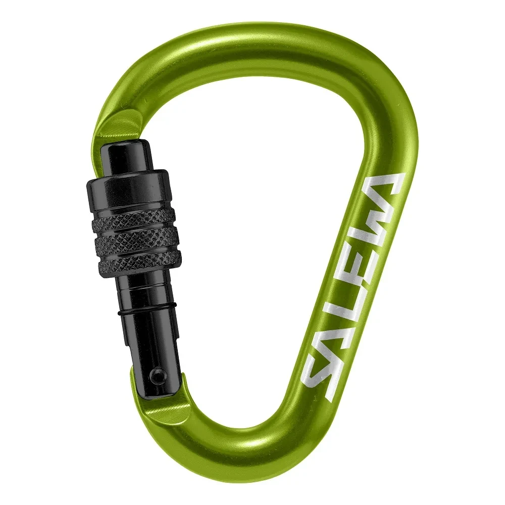 Карабин Salewa HMS Screw G2 Small Black Green фото 1