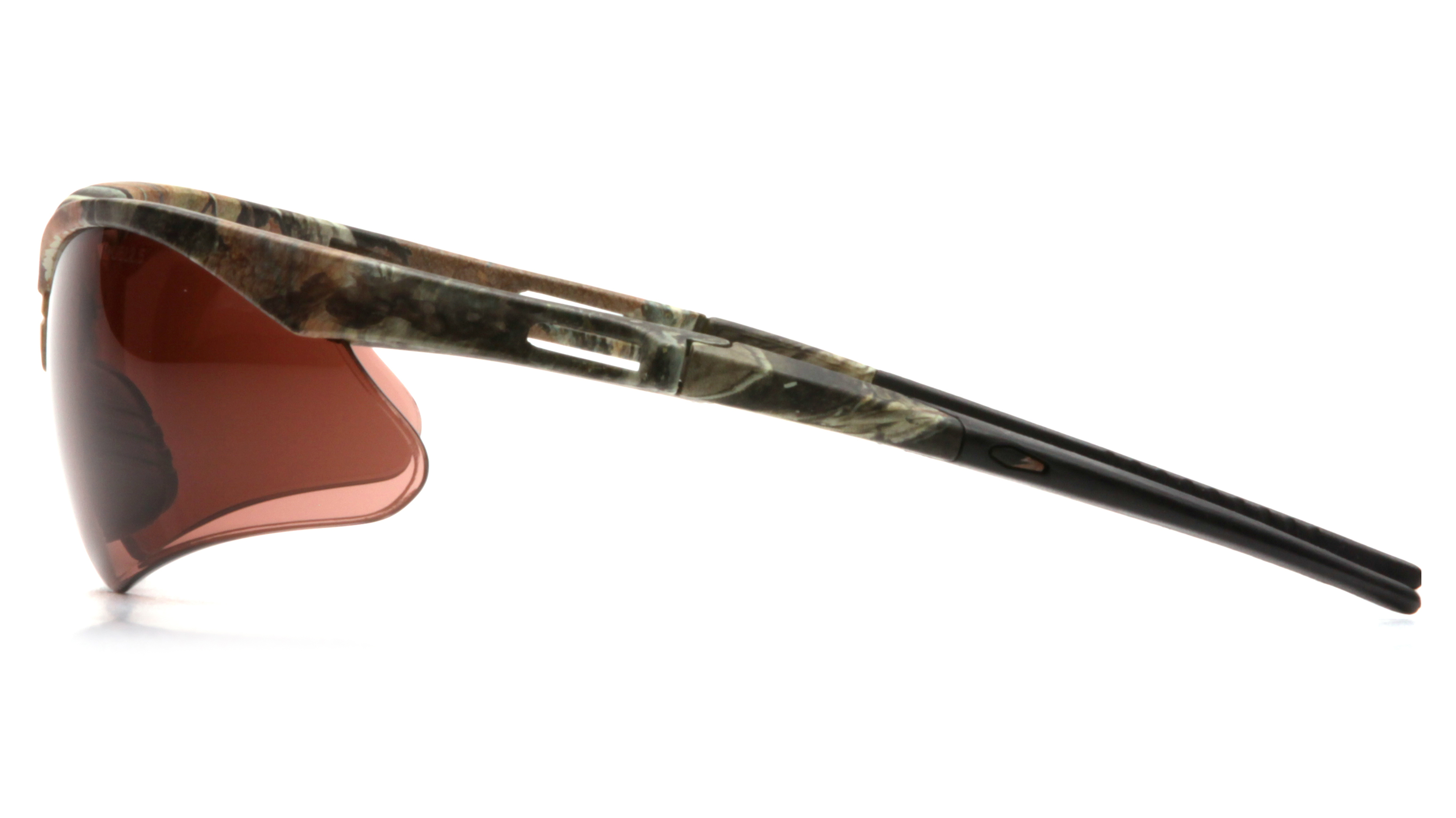 Очки защитные Pyramex Pmxtreme Camo (bronze) Anti-Fog, коричневые в камуфляжной оправе фото 4