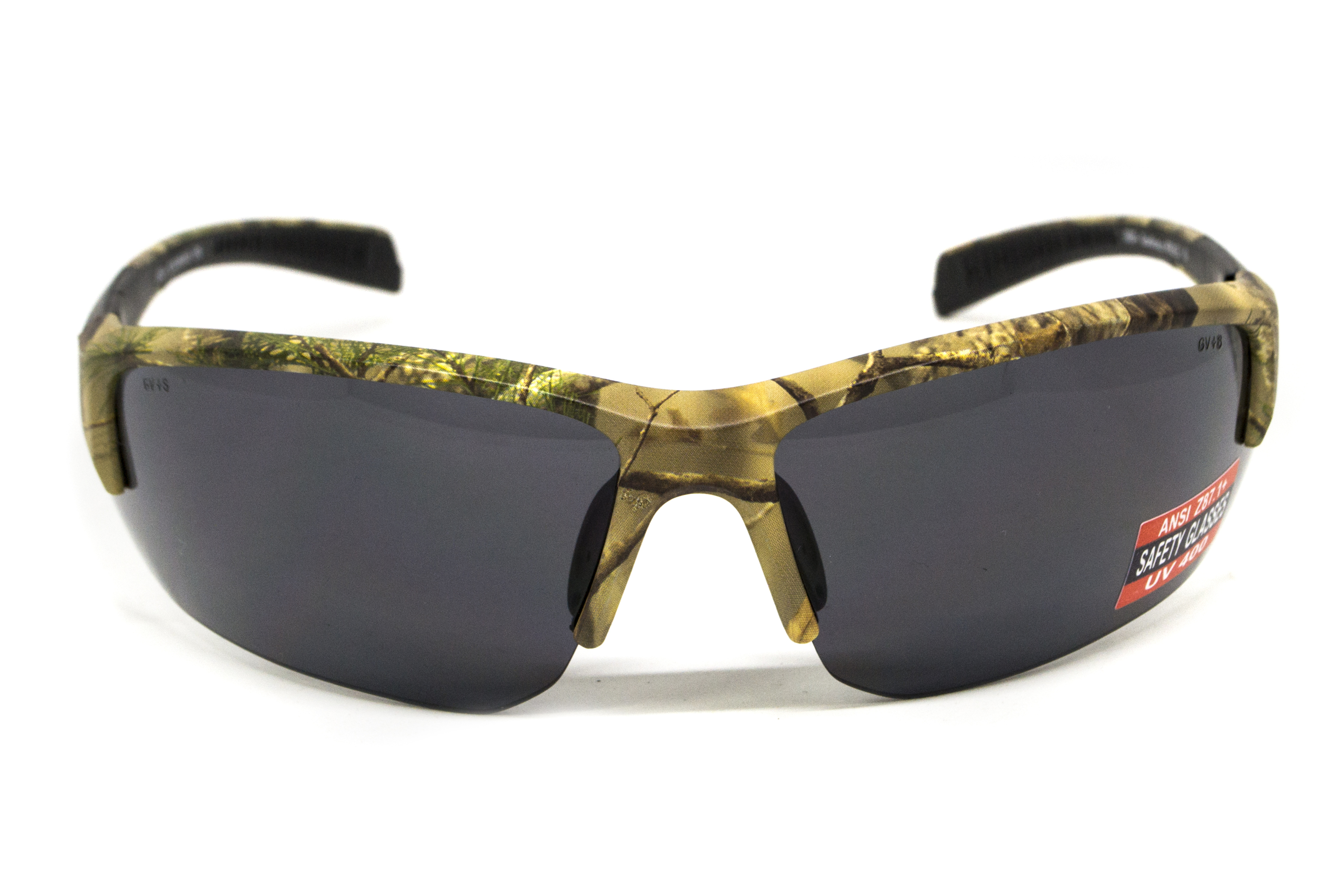 Очки защитные Global Vision Hercules-7 Forest Camo (gray), серые в камуфлированной оправе фото 5