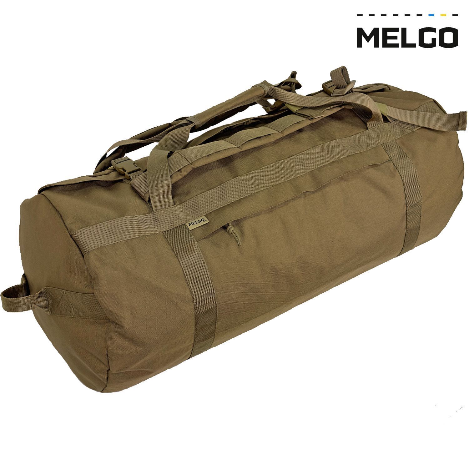 Транспортна сумка-баул 65 л Койот Cordura 1000 D MELGO фото 3