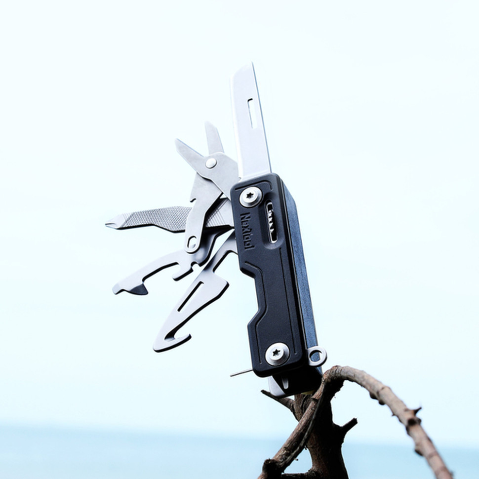 Мультитул NexTool Multi Functional Knife, черный фото 5