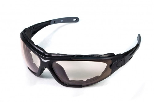 Очки защитные фотохромные Global Vision Shorty Photochromic (clear) Anti-Fog, прозрачные фотохромные фото 5