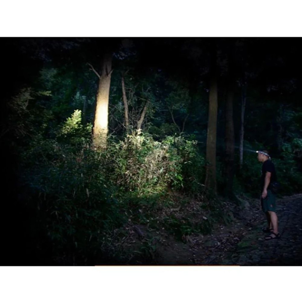 Ліхтар налобний Naturehike TD-02 NH00T002-D, оранжево-сірий фото 3