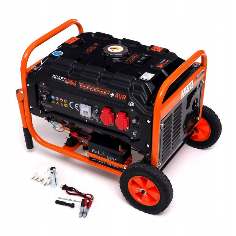 Petrol generator with electric starter Kraft&Dele KD162 3500W фото 4