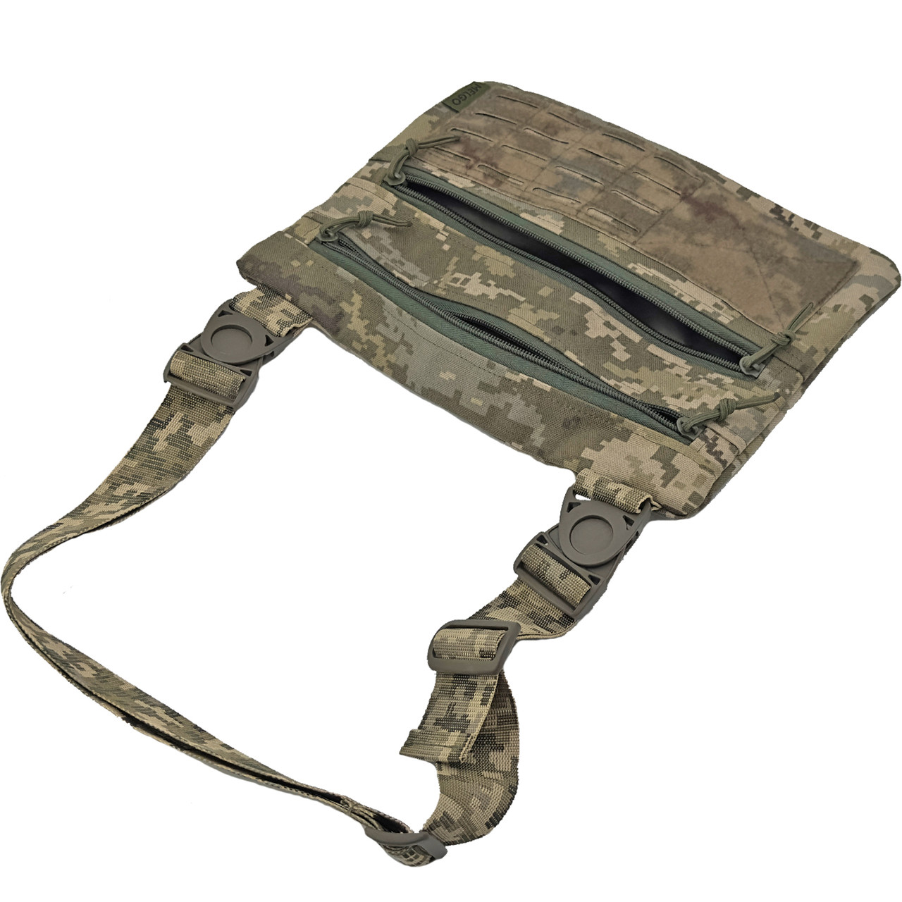 Тактическая однолямочная сумка на плечо MELGO, Пиксель ММ-14 Cordura 1000 D фото 3