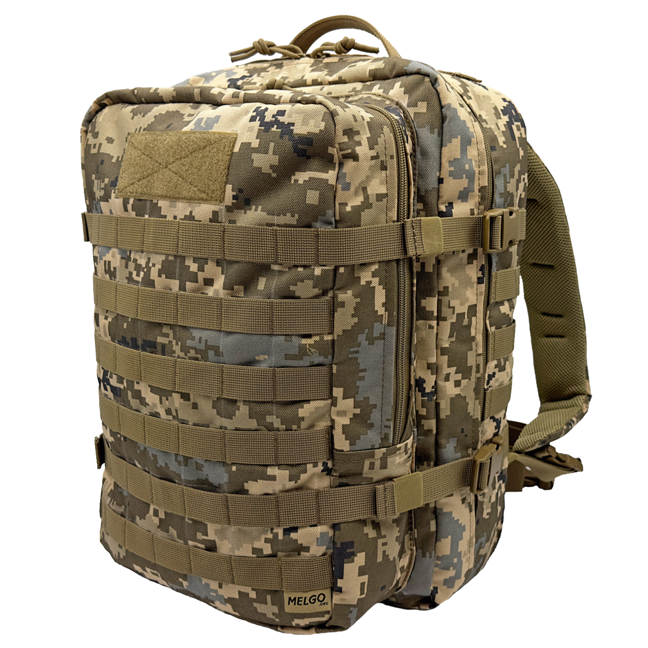 Рюкзак тактический 40 литров Пиксель армейский, штурмовой MELGO фото 1