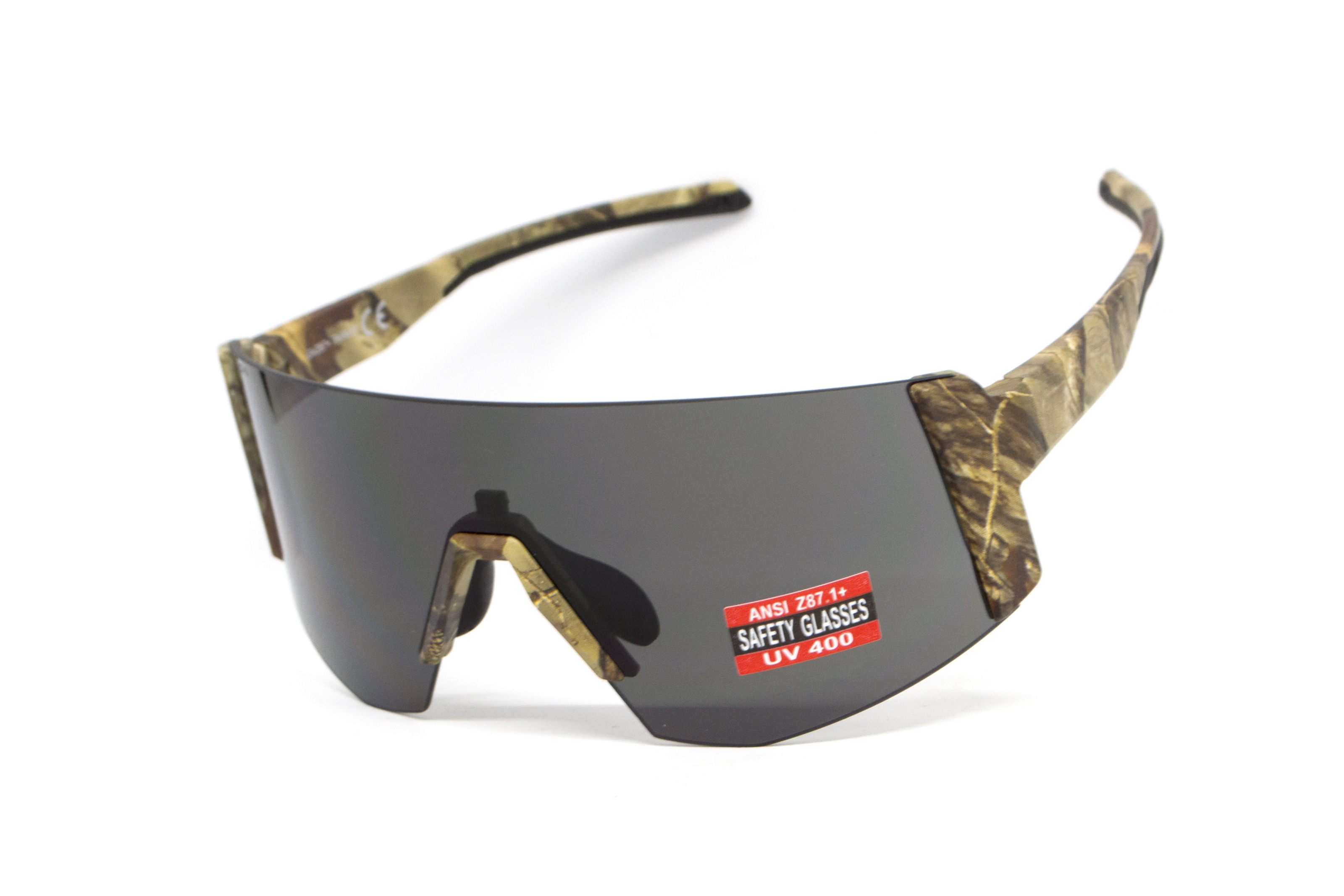 Очки защитные Global Vision Astro+RX Camo (gray), серые в камуфлированной оправе с диоптрической вставкой в комплекте фото 9