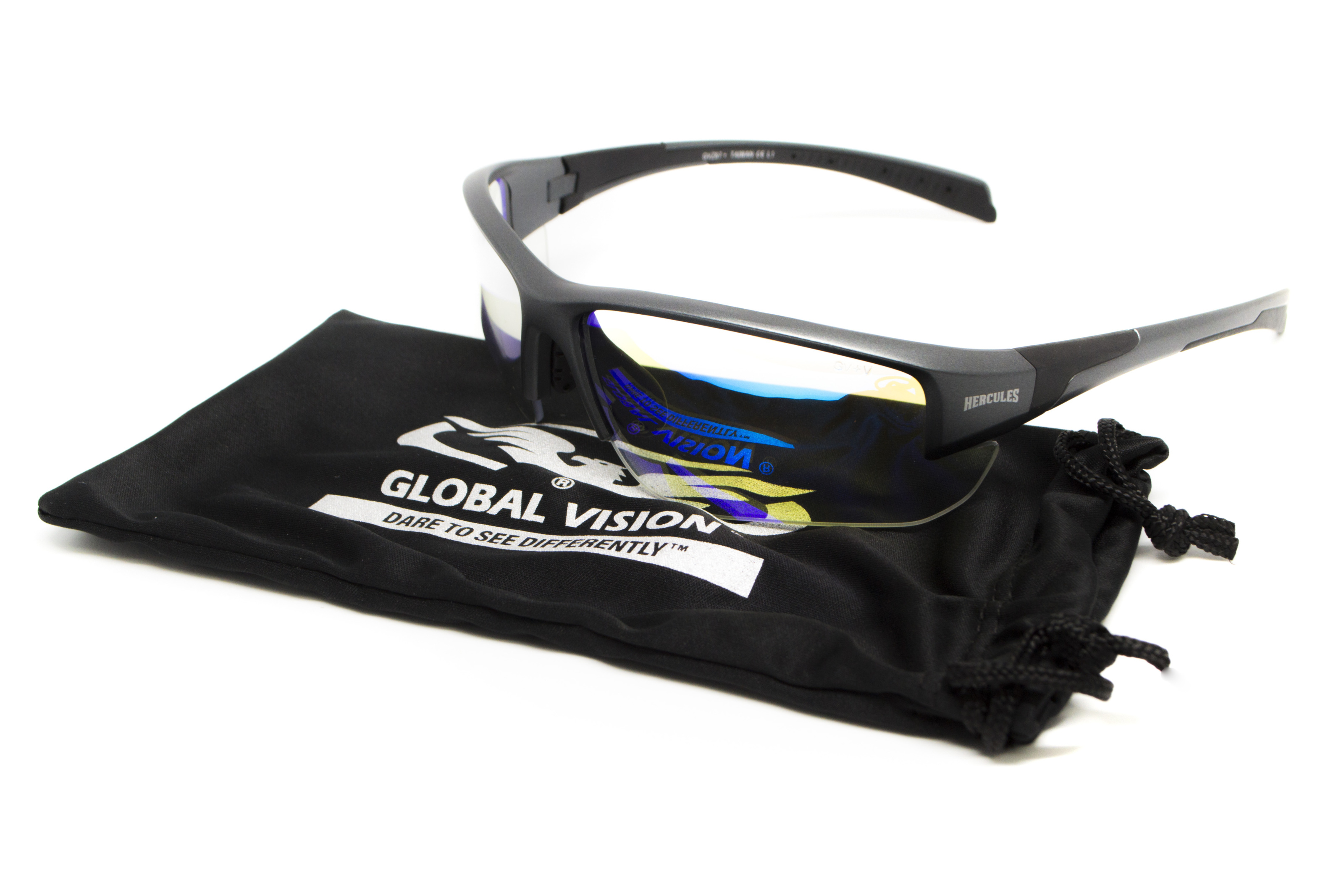 Очки защитные фотохромные Global Vision Hercules-7 Photo. (Anti-Fog) (G-Tech™ blue) фотохромные синие зеркальные фото 10