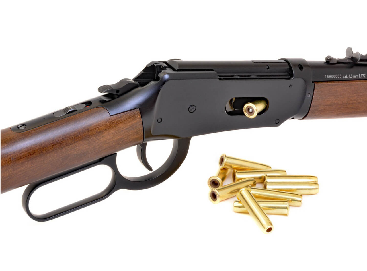 Гвинтівка Umarex Legends Cowboy rifle chrom Finish 4.5 мм фото 7