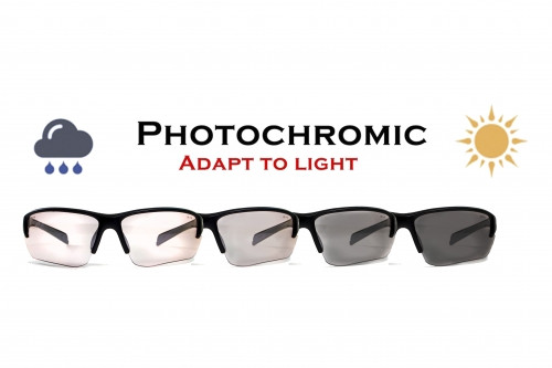 Очки защитные фотохромные Global Vision Hercules-7 SD Photochromic (Super Dark Shadowluxe) Anti-Fog, фотохромные прозрачные фото 2