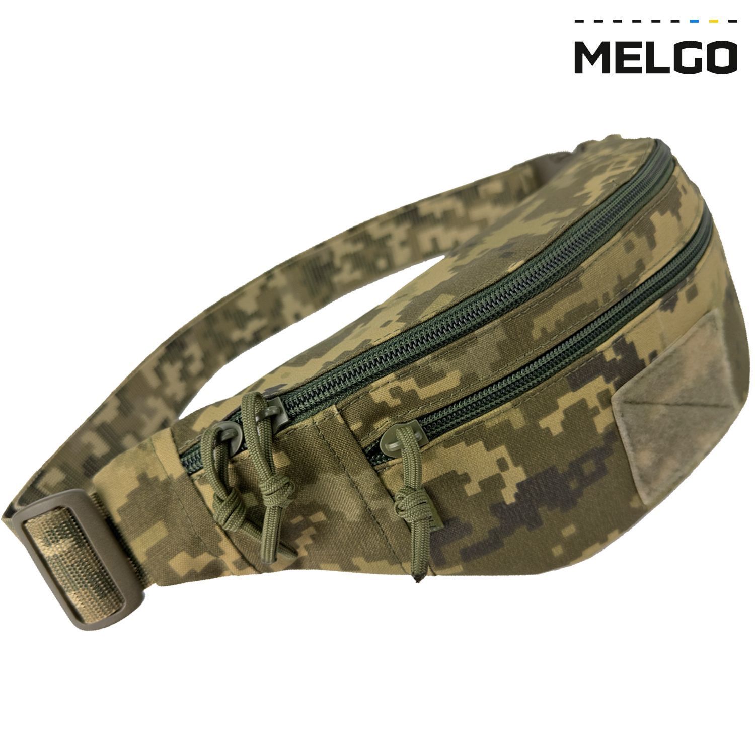 Тактична поясна Сумка-Бананка Cordura 1000 D Піксель ММ-14 MELGO фото 5