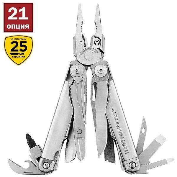 Мультитул LEATHERMAN Surge + нейлоновий чохол фото 1