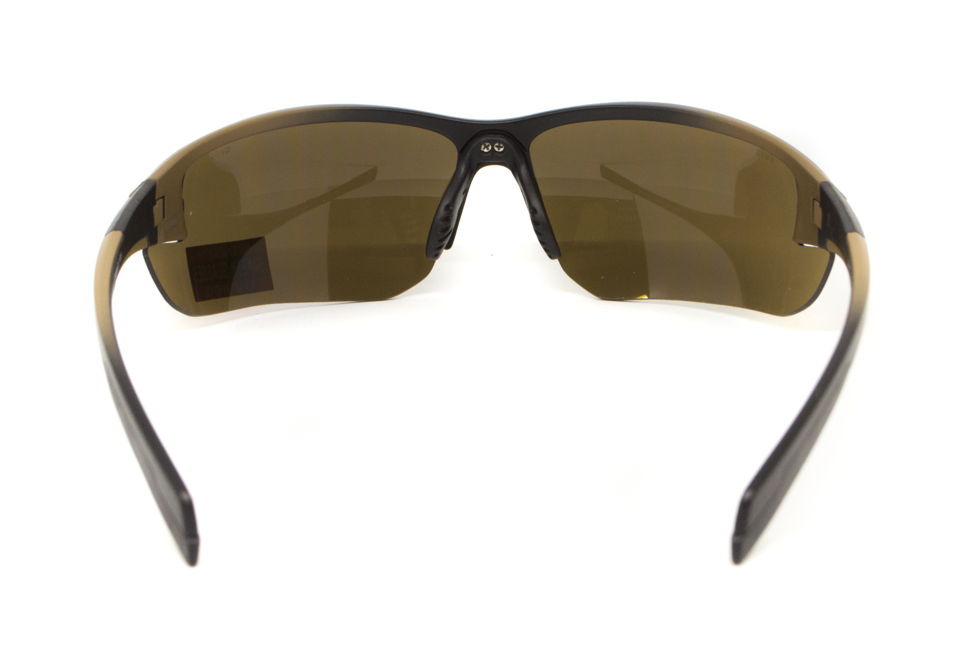 Очки защитные Global Vision Hercules-7 Black-Brown (drive mirror), зеркальные коричневые в коричнево-чорной оправе фото 5