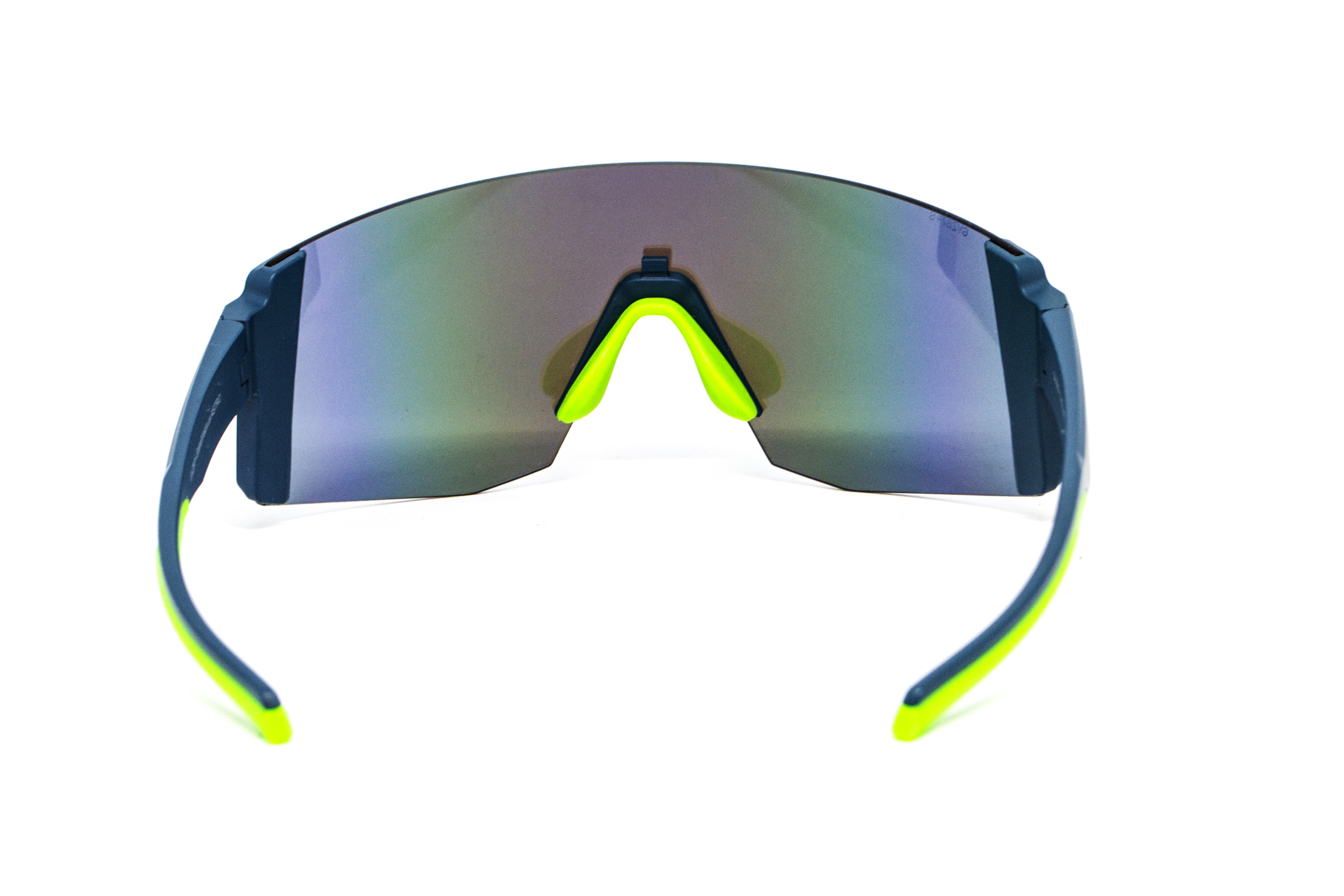Очки защитные открытые Global Vision Astro+RX Blue (G-Tech™ blue), зеркальные синие в синій оправі с диоптрической вставкой в комплекте фото 7