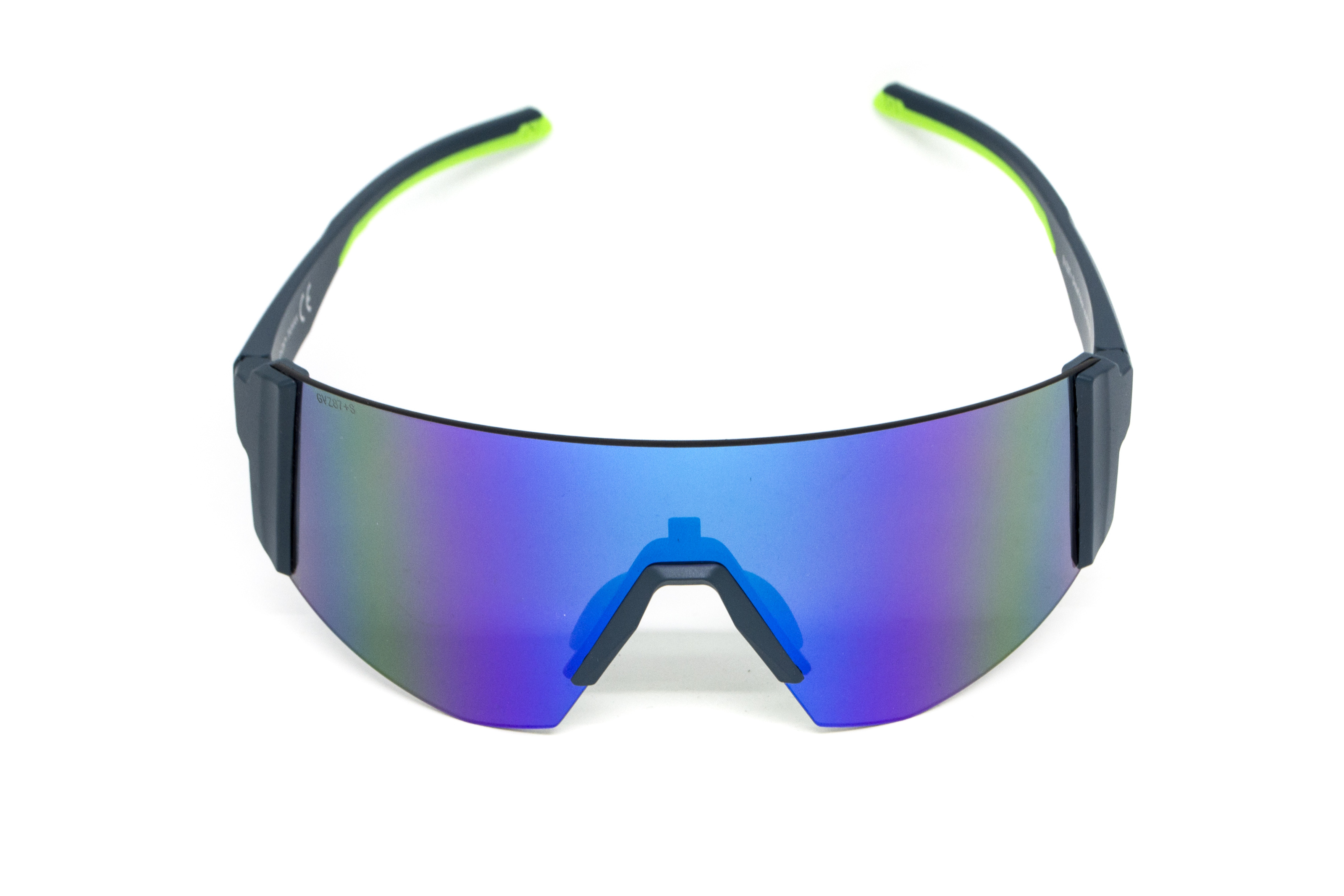 Очки защитные открытые Global Vision Astro+RX Blue (G-Tech™ blue), зеркальные синие в синій оправі с диоптрической вставкой в комплекте фото 10