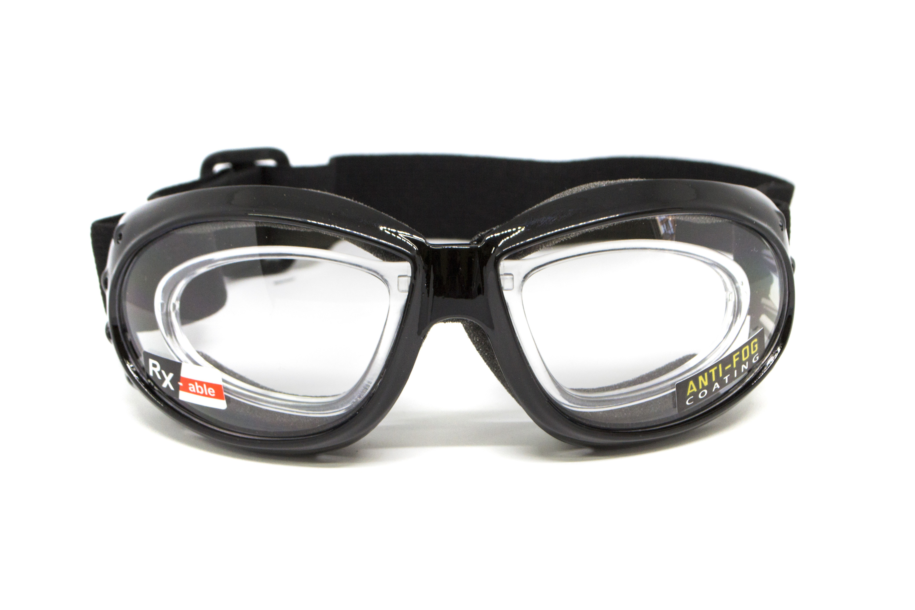 Очки защитные с уплотнителем Global Vision Eliminator RX (clear) Anti-Fog, прозрачные с диоптрической вставкой фото 3