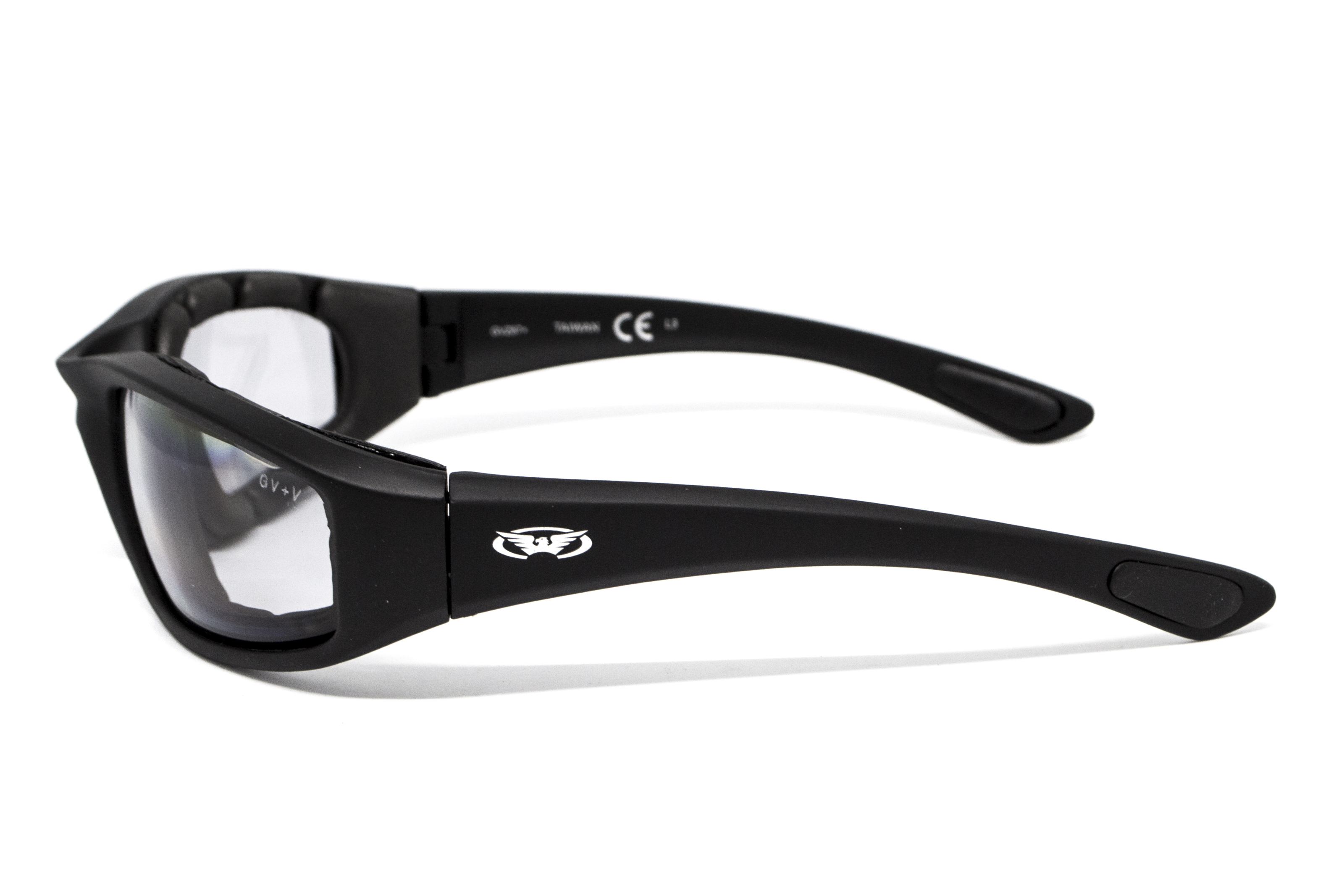 Очки защитные фотохромные с поляризацией Global Vision Kickback-Z Polarized+Photochromic (light gray) Anti-Fog фото 4