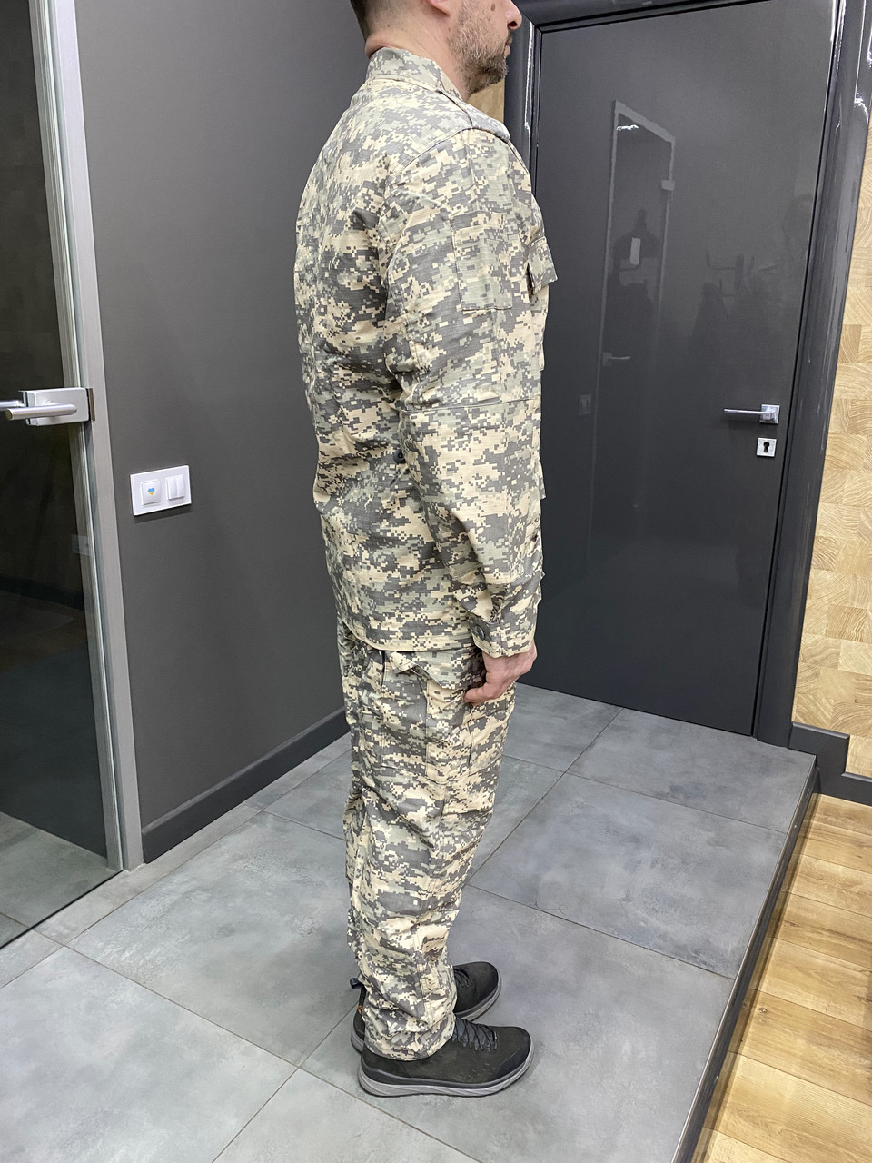 Военная форма (китель и брюки), пиксель НАТО, размер L, Yakeda, тактическая военная форма летняя фото 8