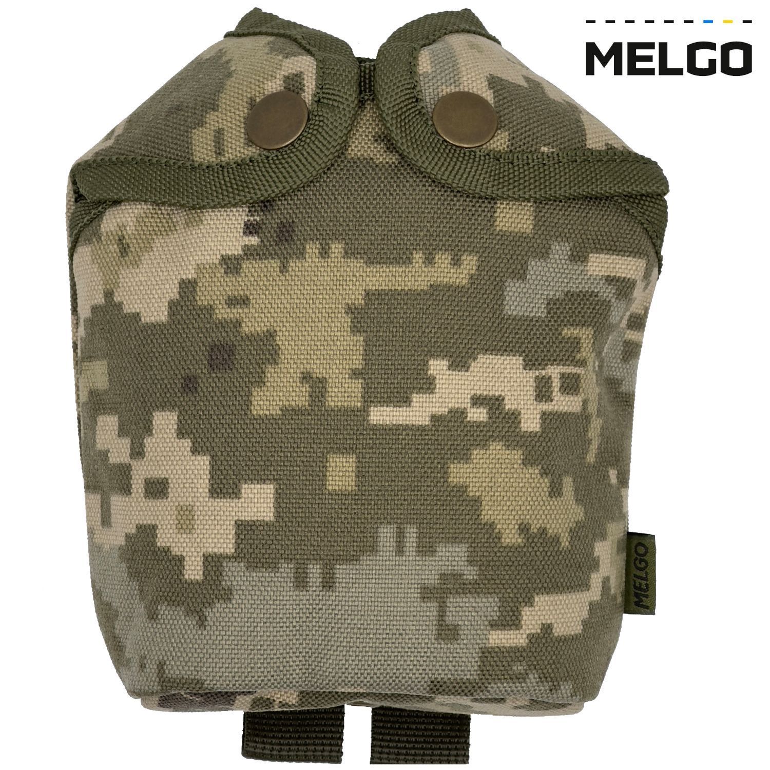Чехол для фляги 1л Molle Пиксель ММ-14 Cordura 1000 D MELGO фото 1
