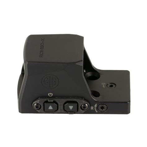 Коллиматорный прицел Sig Optics ROMEO-X ENCLOSED COMPACT FOOTPRINT, 2 MOA DOT&32 MOA CIRCLE, BLACK фото 3