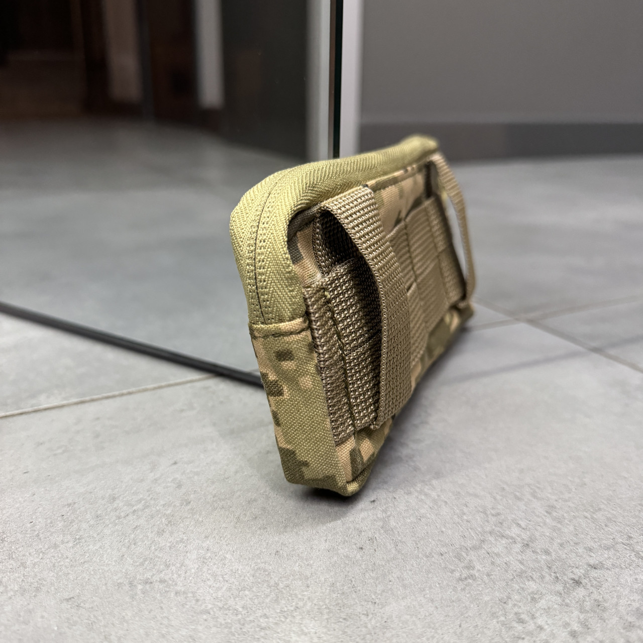 Подсумок для телефона горизонтальный, Пиксель, на molle, чехол для телефона на РПС, сумка для телефона фото 7