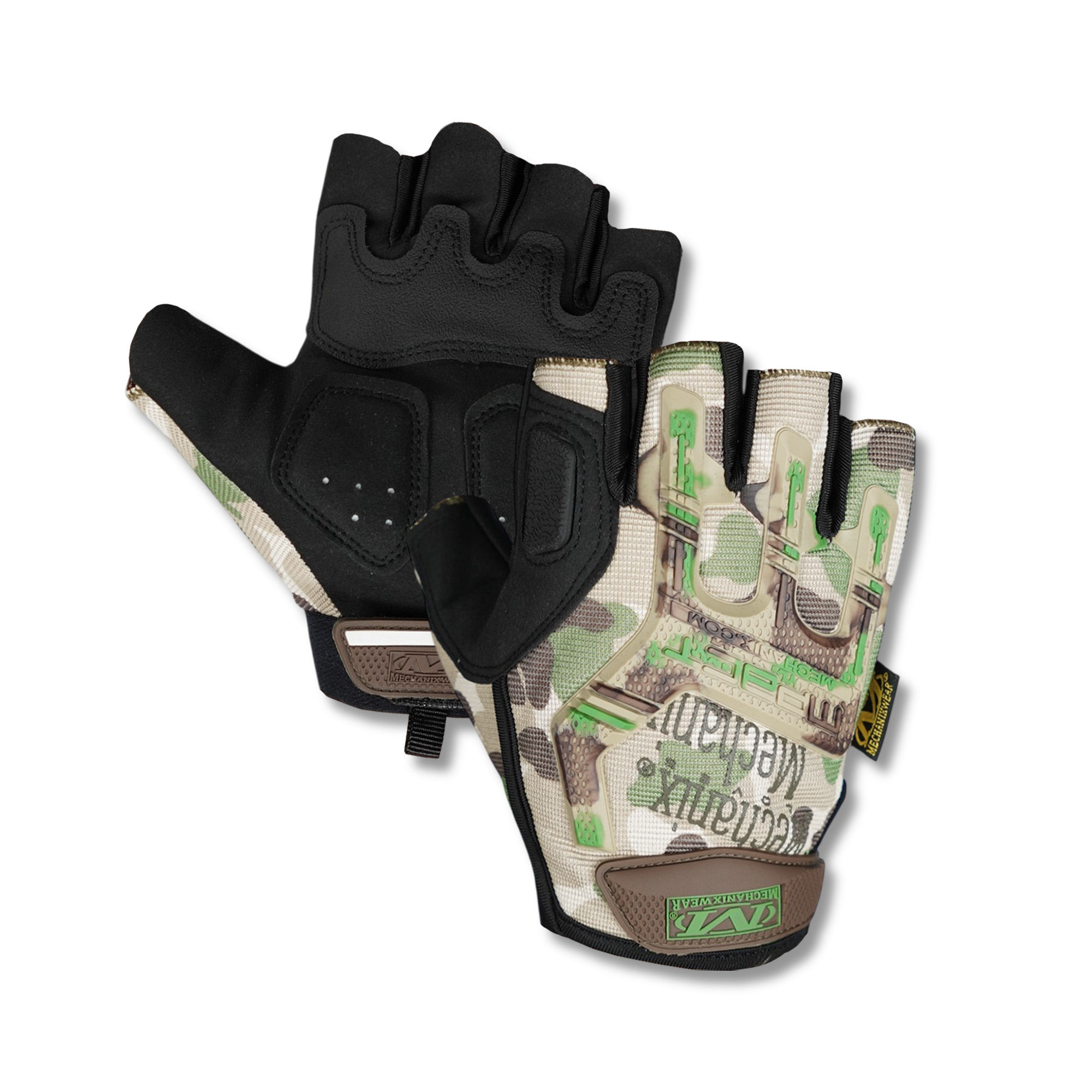 Рукавиці тактичні безпалі Mechanix MXK-2 Мультикам фото 2