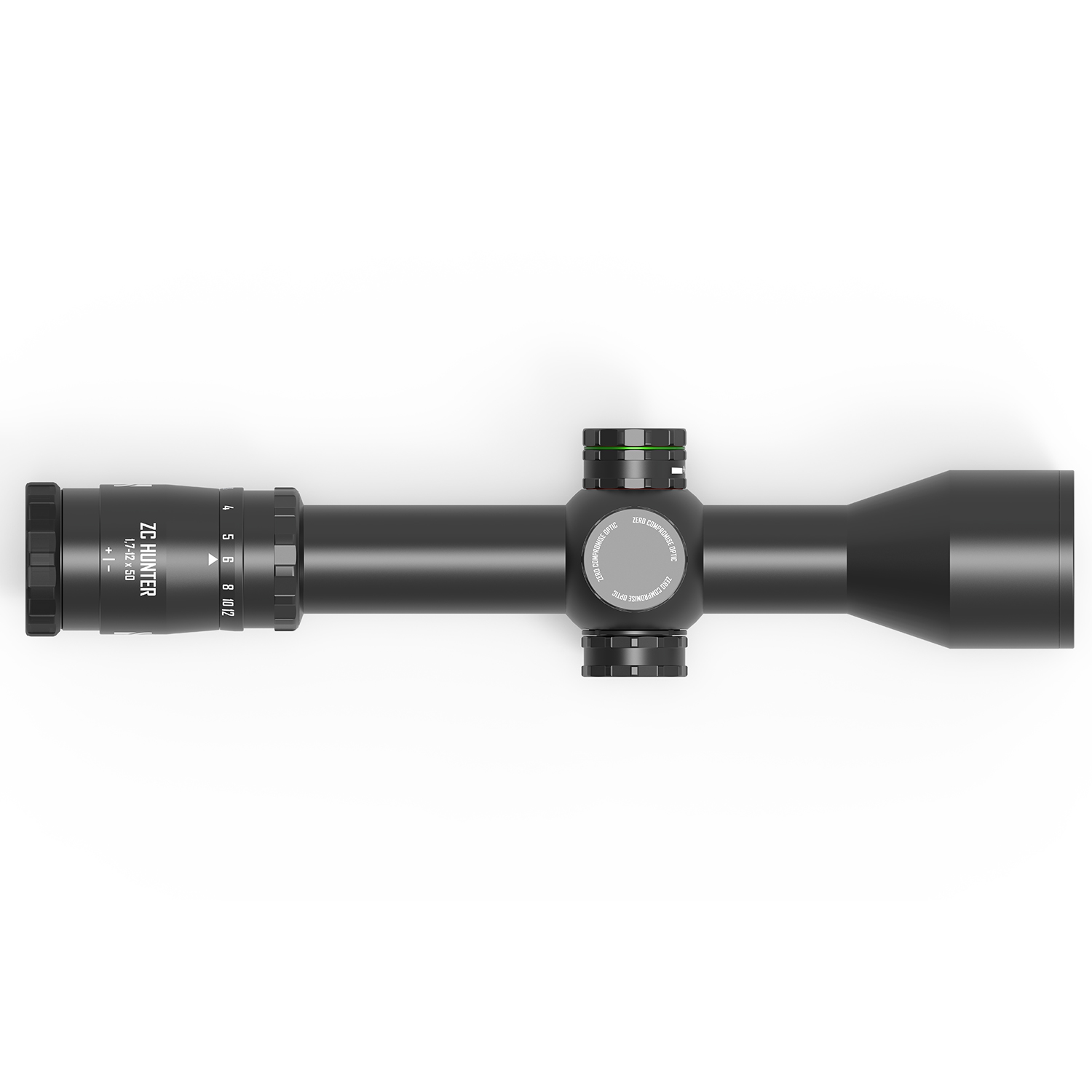 Приціл оптичний ZC Hunter 1.7-12x50 (36 мм) MHR SFP illum. Ballostikturm фото 3
