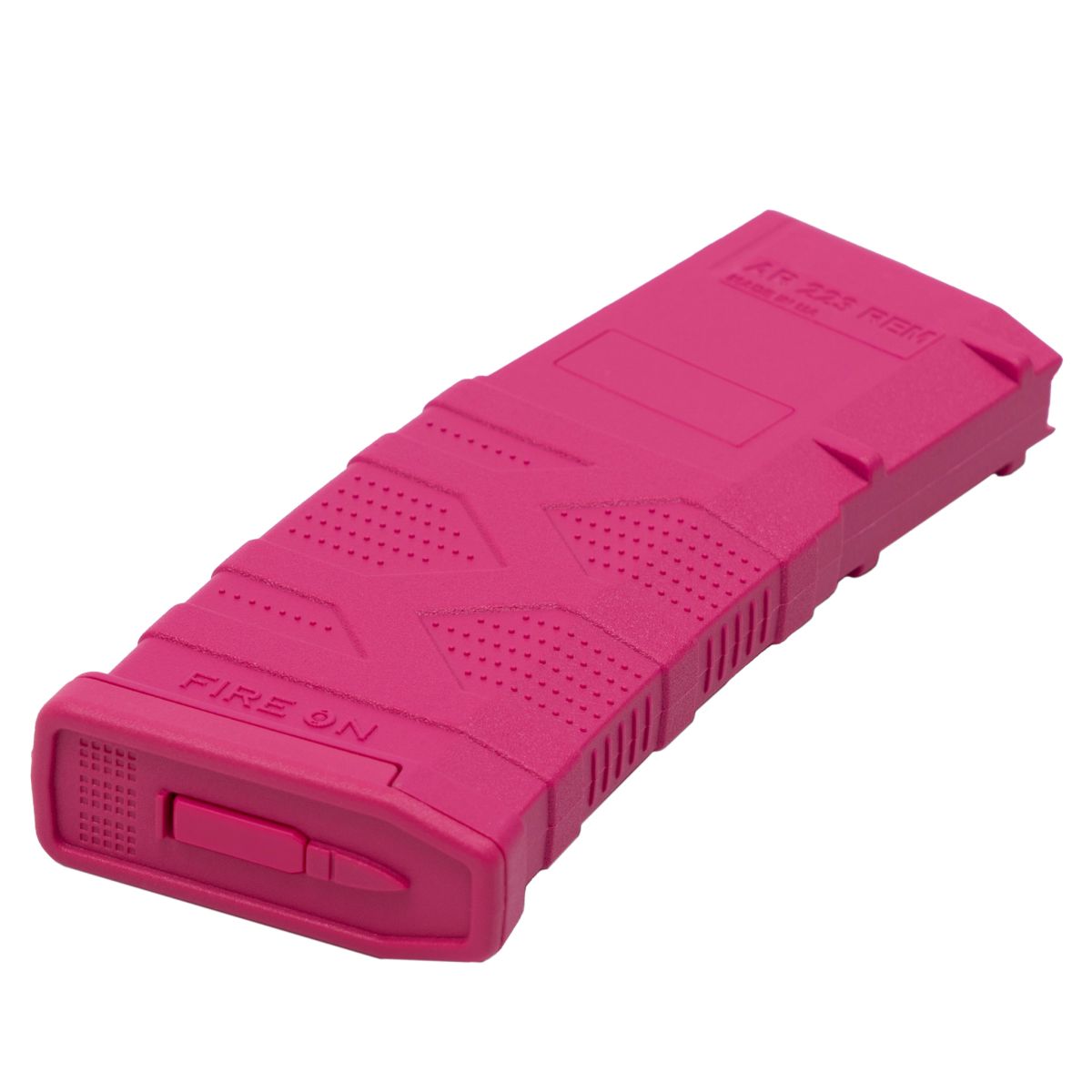Магазин FIRE ON АR-30 5,56*45 NATO/.223 Rem розовый фото 3