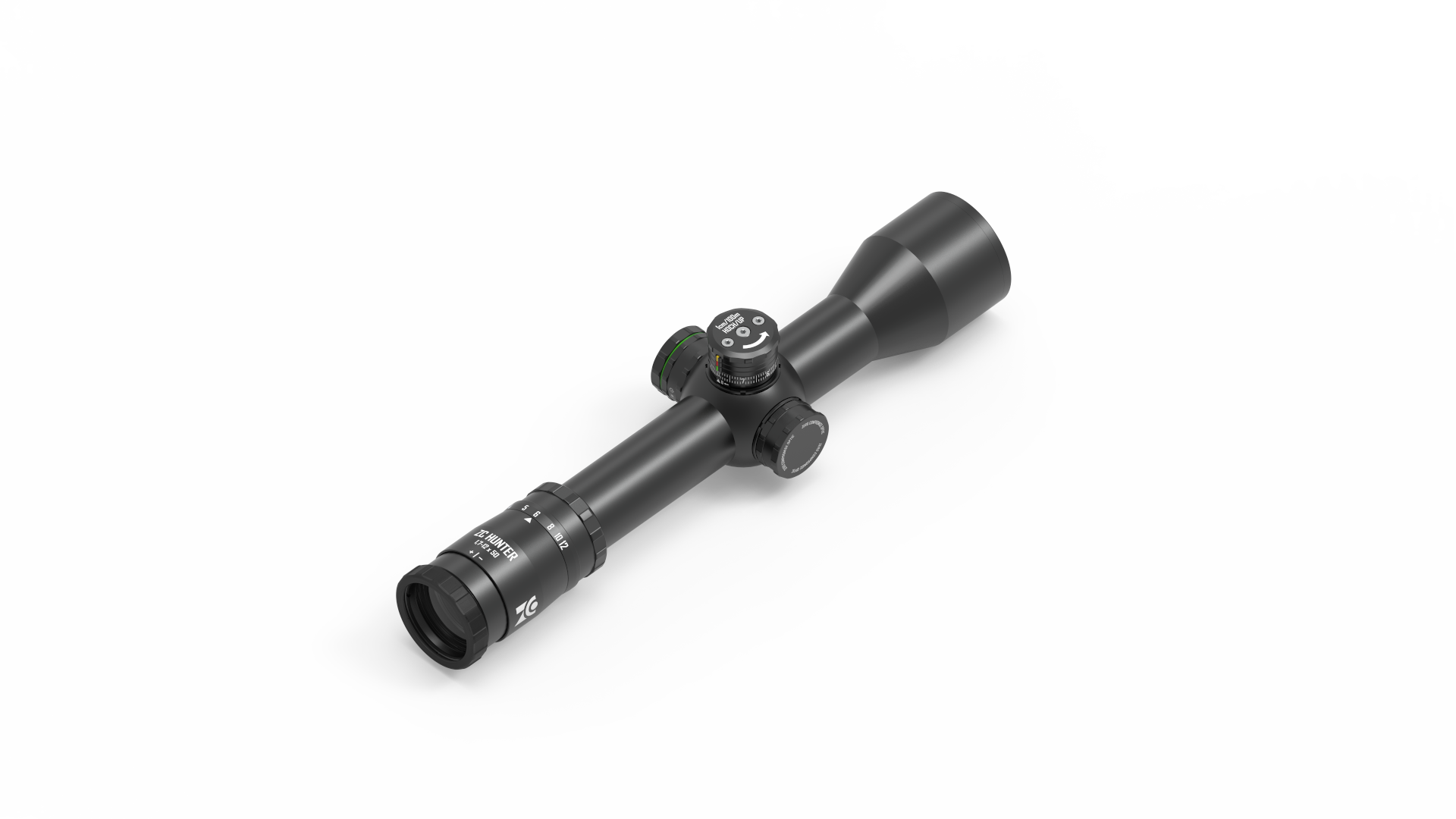 Приціл оптичний ZC Hunter 1.7-12x50 (36 мм) MHR SFP illum. Ballostikturm фото 5