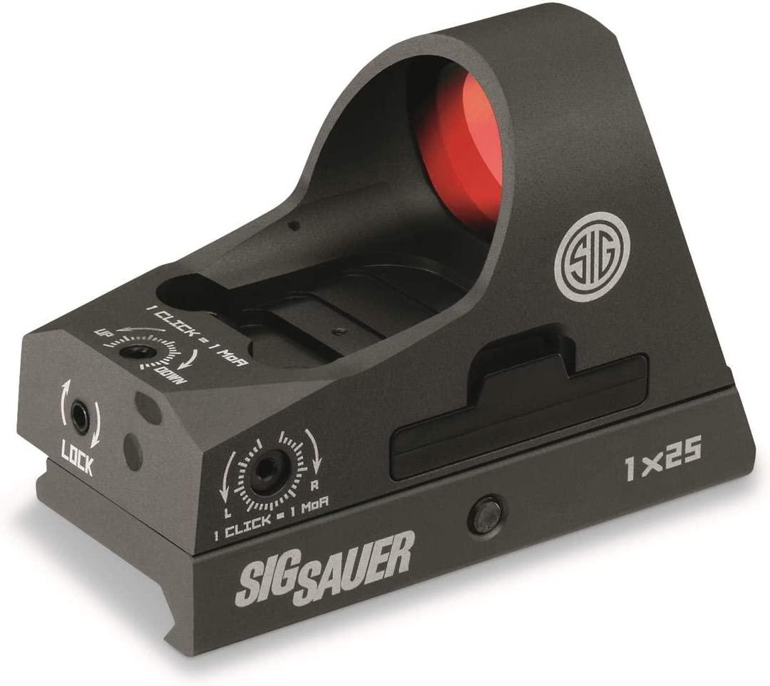 Коллиматор SIG Sauer ROMEO 3 REFLEX SIGHT, 1x25MM, 3 MOA RED DOT, M1913 RISER фото 7