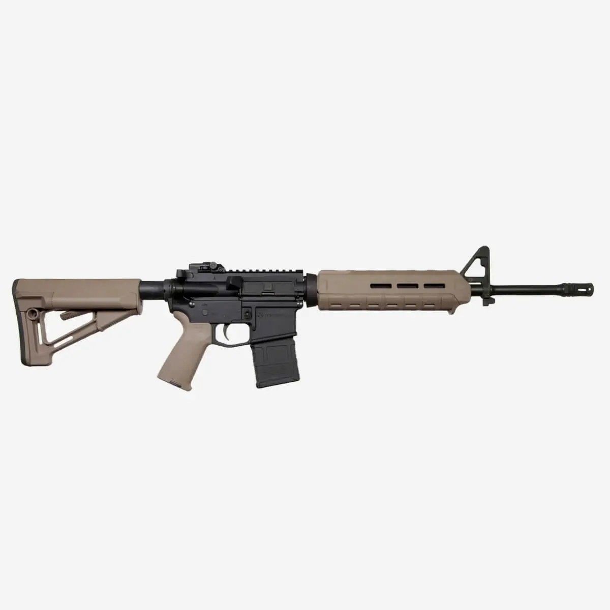 Цівка Magpul MOE M-LOK Mid-Length - AR15 / M4 FDE фото 2