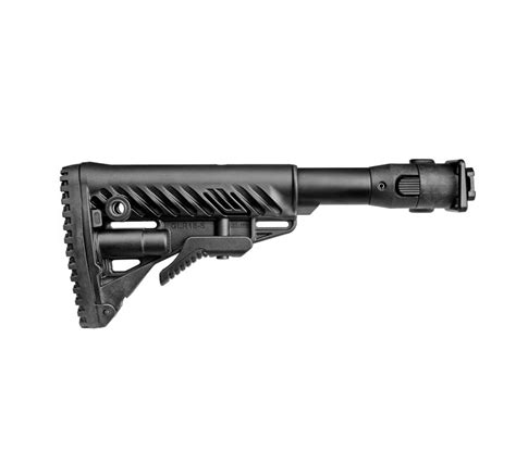 Приклад FAB M4 с амортизатором для AK 47, полимер, черный фото 6