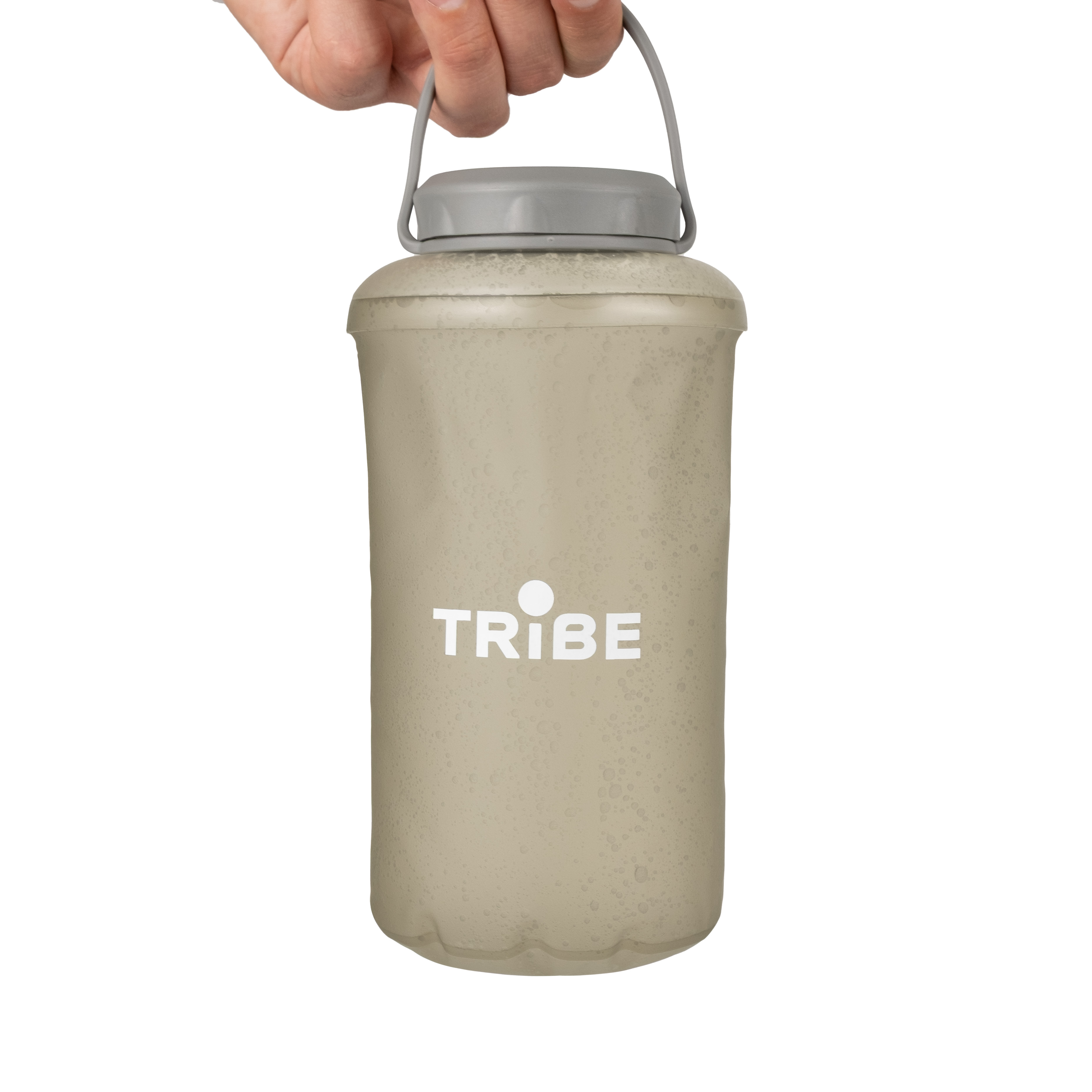 Пляшка Tribe Soft Bottle 1 л TPU м'яка  T-FE-0023-grey фото 1