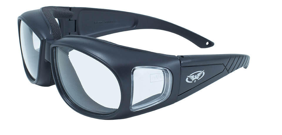 Очки защитные с уплотнителем Global Vision Outfitter (clear) Anti-Fog, прозрачные фото 1