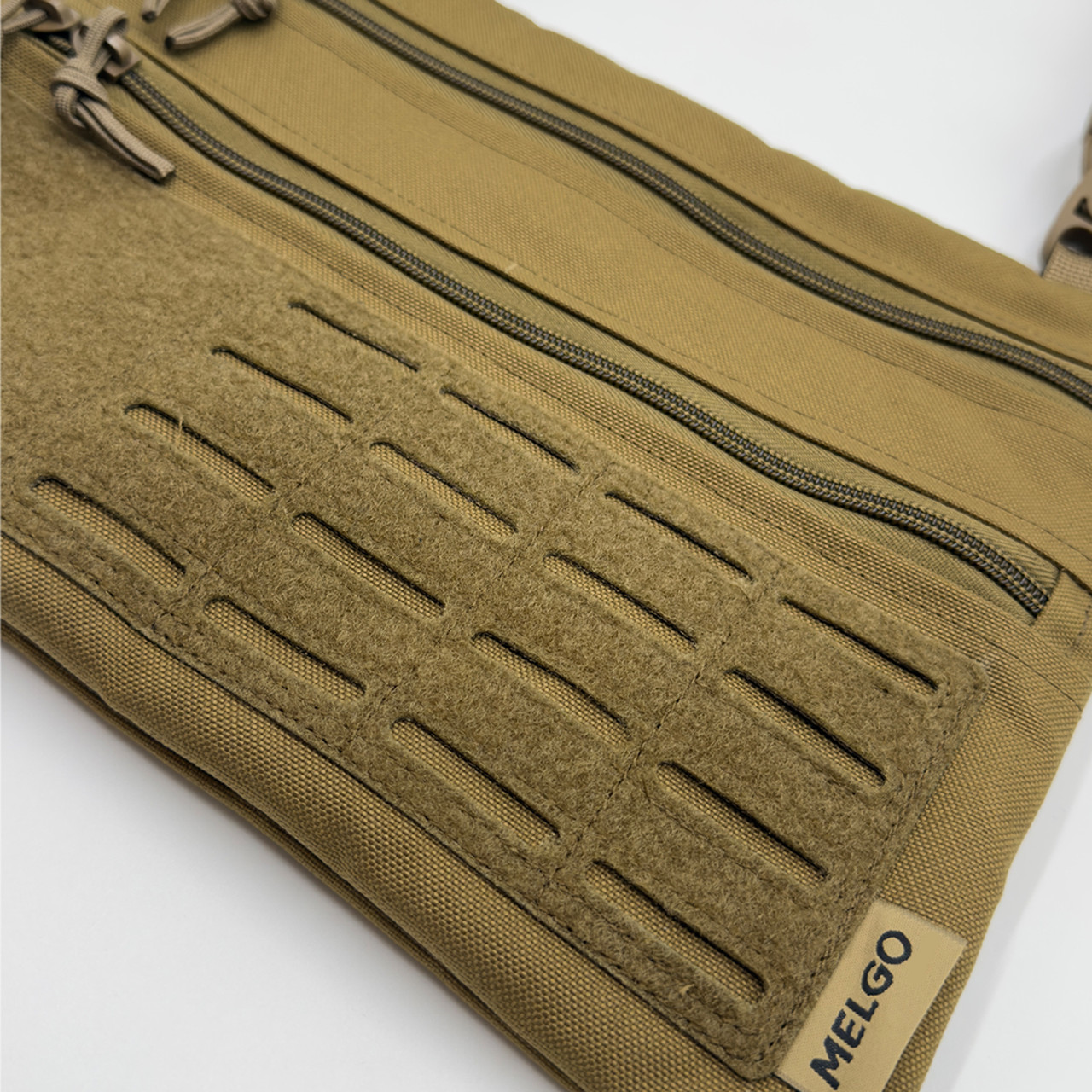 Тактическая однолямочная сумка на плечо MELGO, Койот Cordura 1000 D фото 4