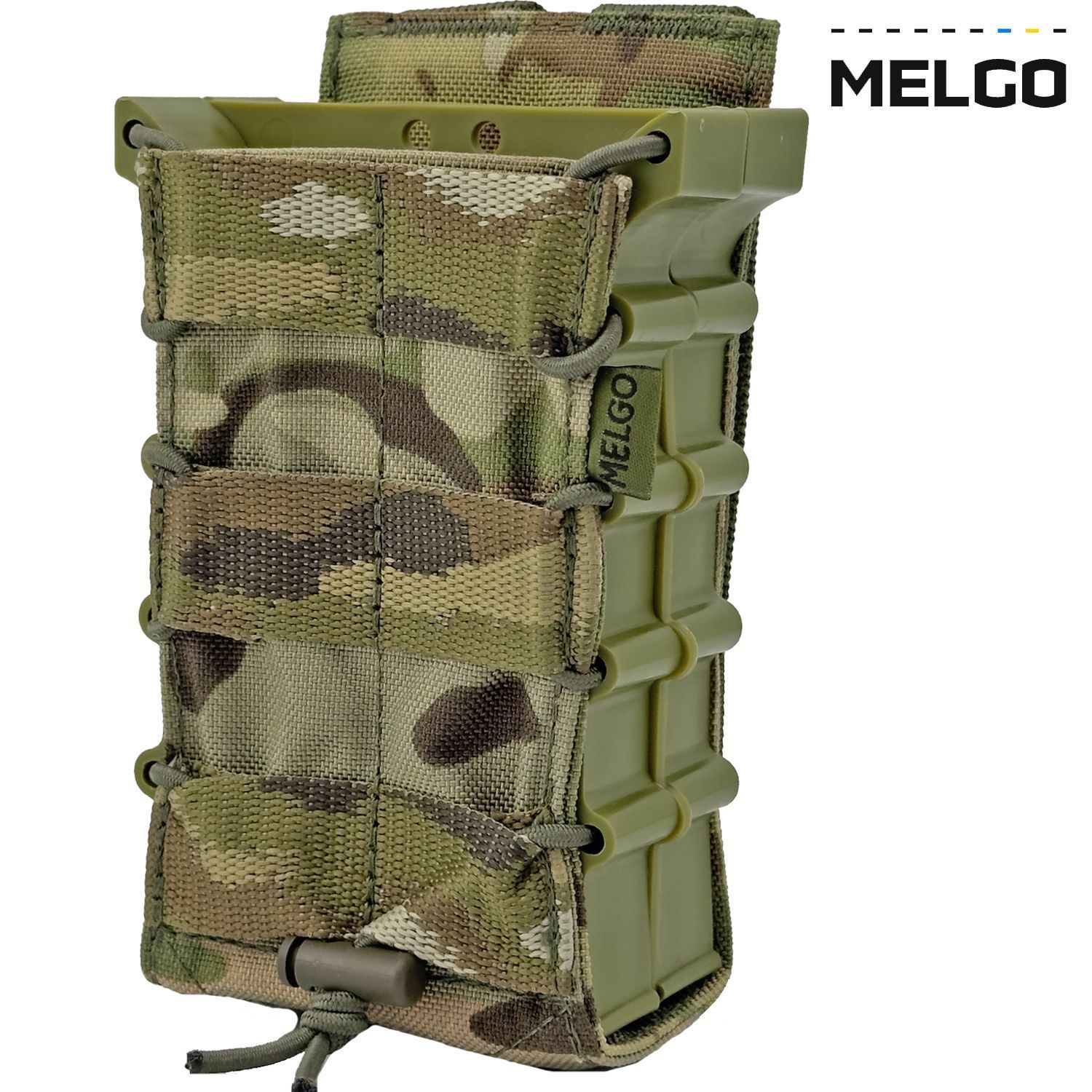Підсумок на 2 магазини корпусний відкритий Мультикам Cordura MELGO фото 1