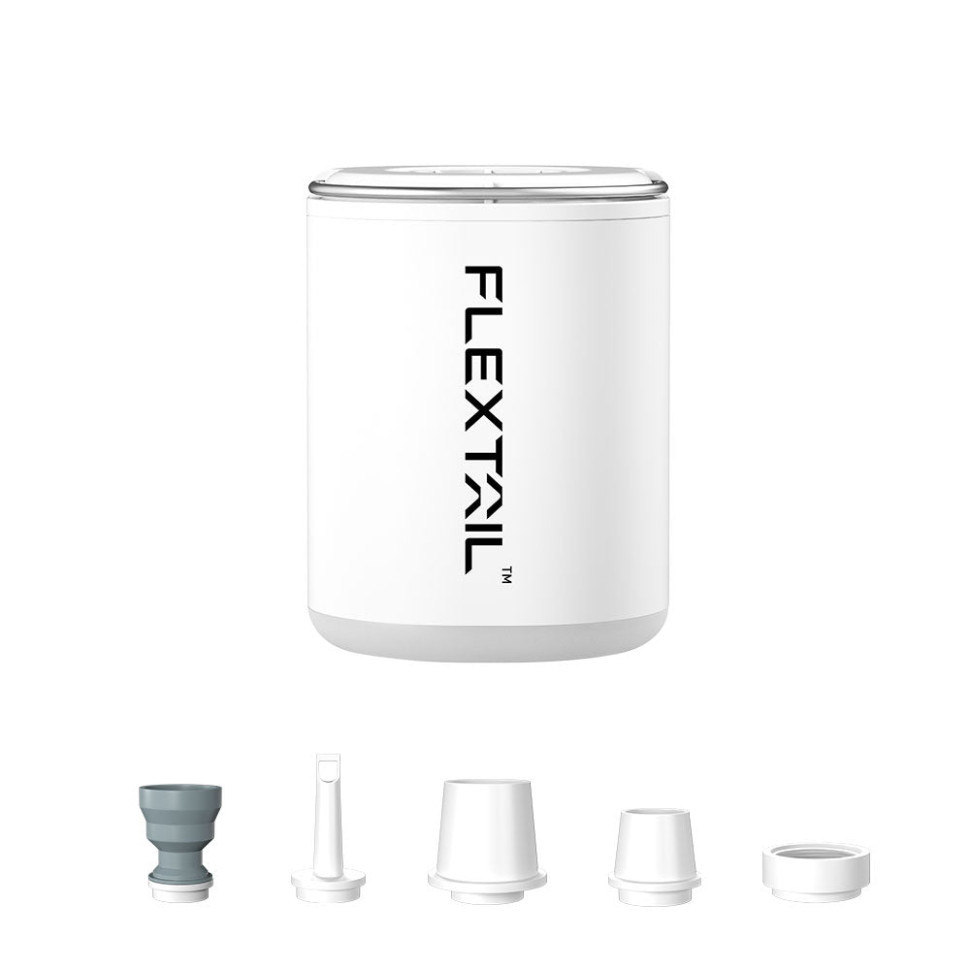Насос-ліхтар кемпінговий Flextail Tiny Pump 2X, білий фото 1