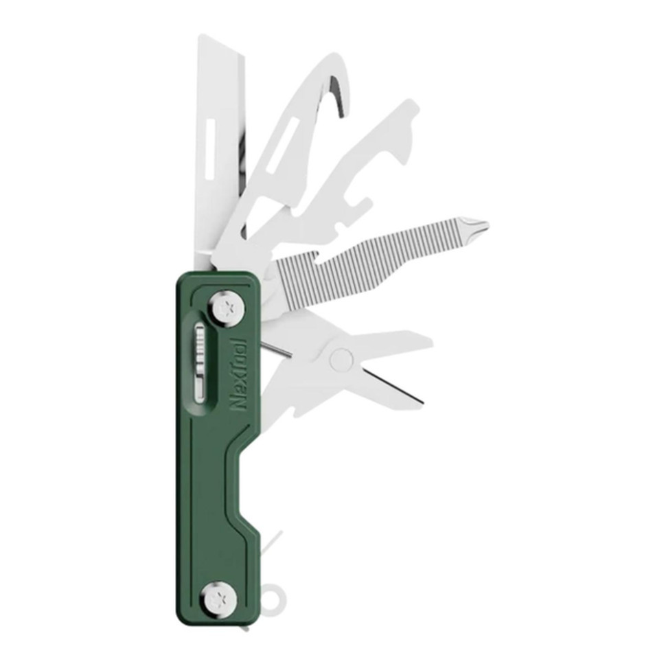 Мультитул NexTool Multi Functional Knife, зеленый фото 1