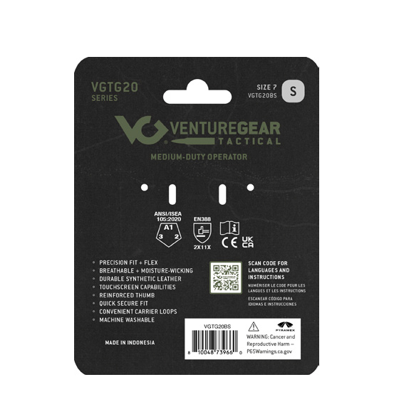 Рукавички тактичні Venture Gear Tactical VGTG20 Medium-Duty Operator, пісочні, розмір XL (10) фото 7