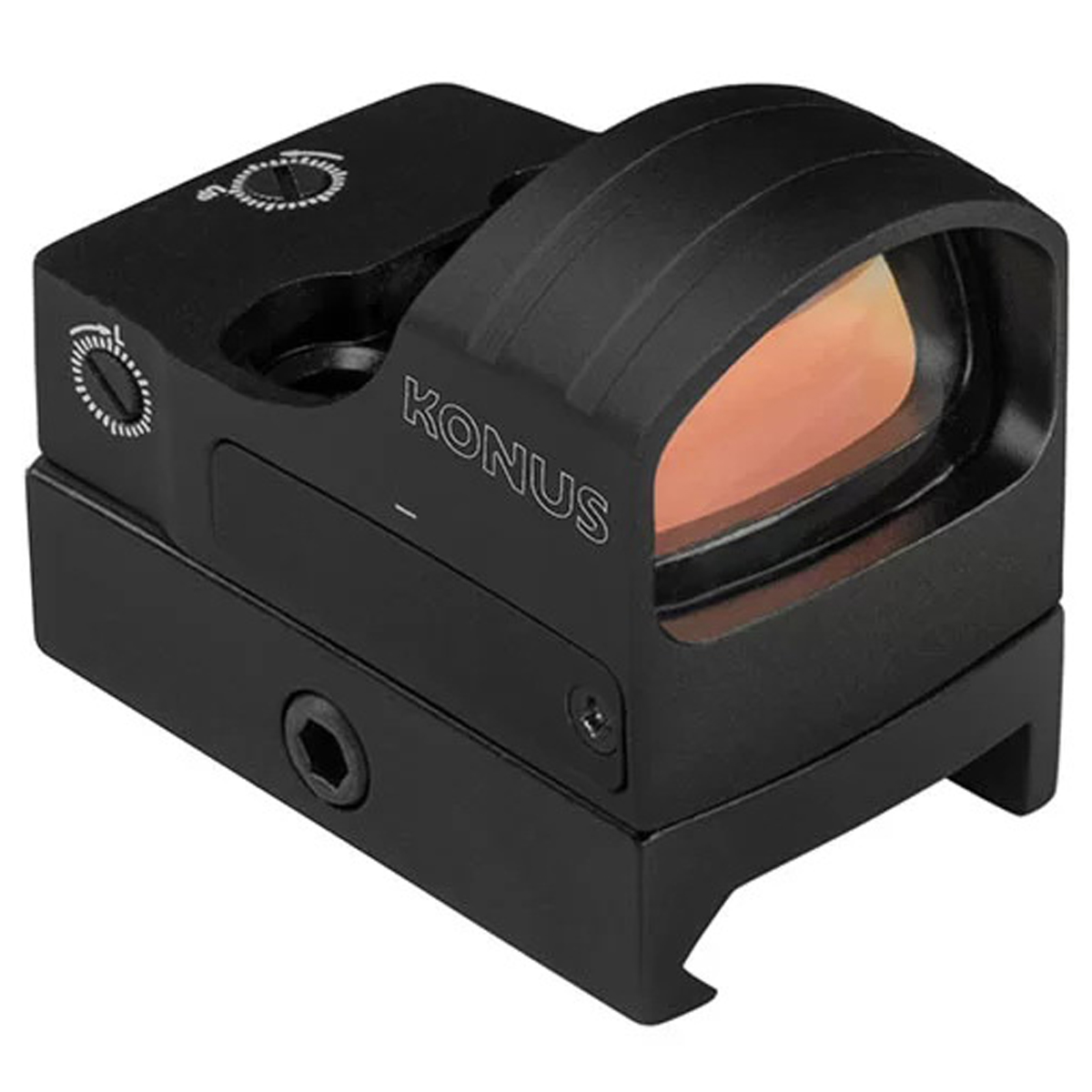 Коліматорний приціл KONUS FISSION-MR Multi-reticle фото 1