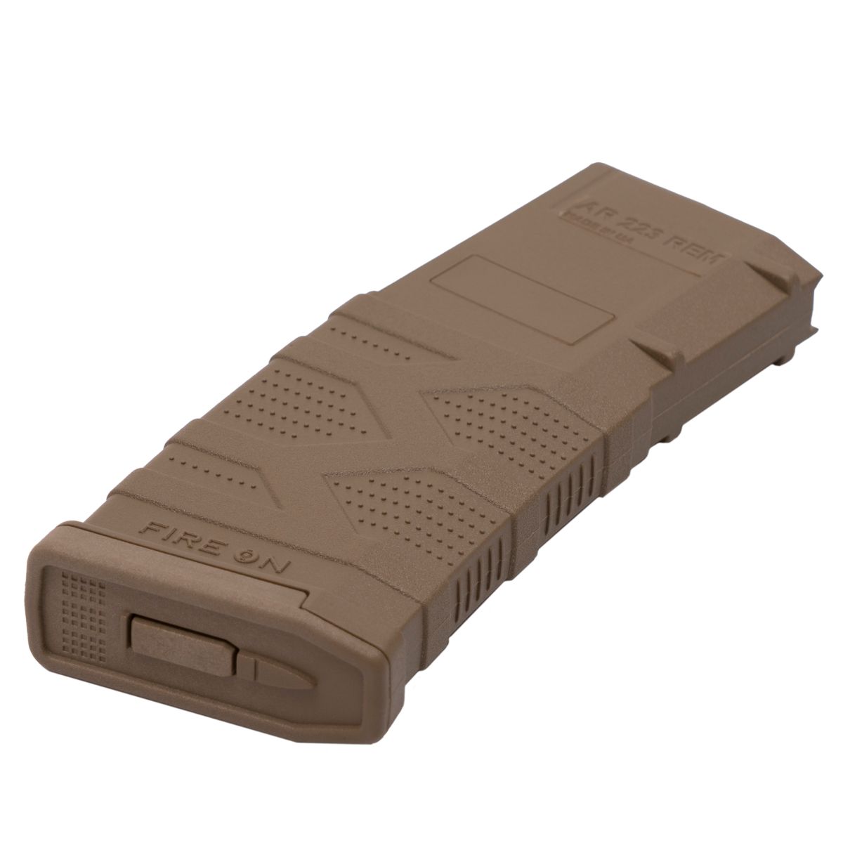 Магазин FIRE ON АR-30 5,56*45 NATO/.223 Rem тан фото 3