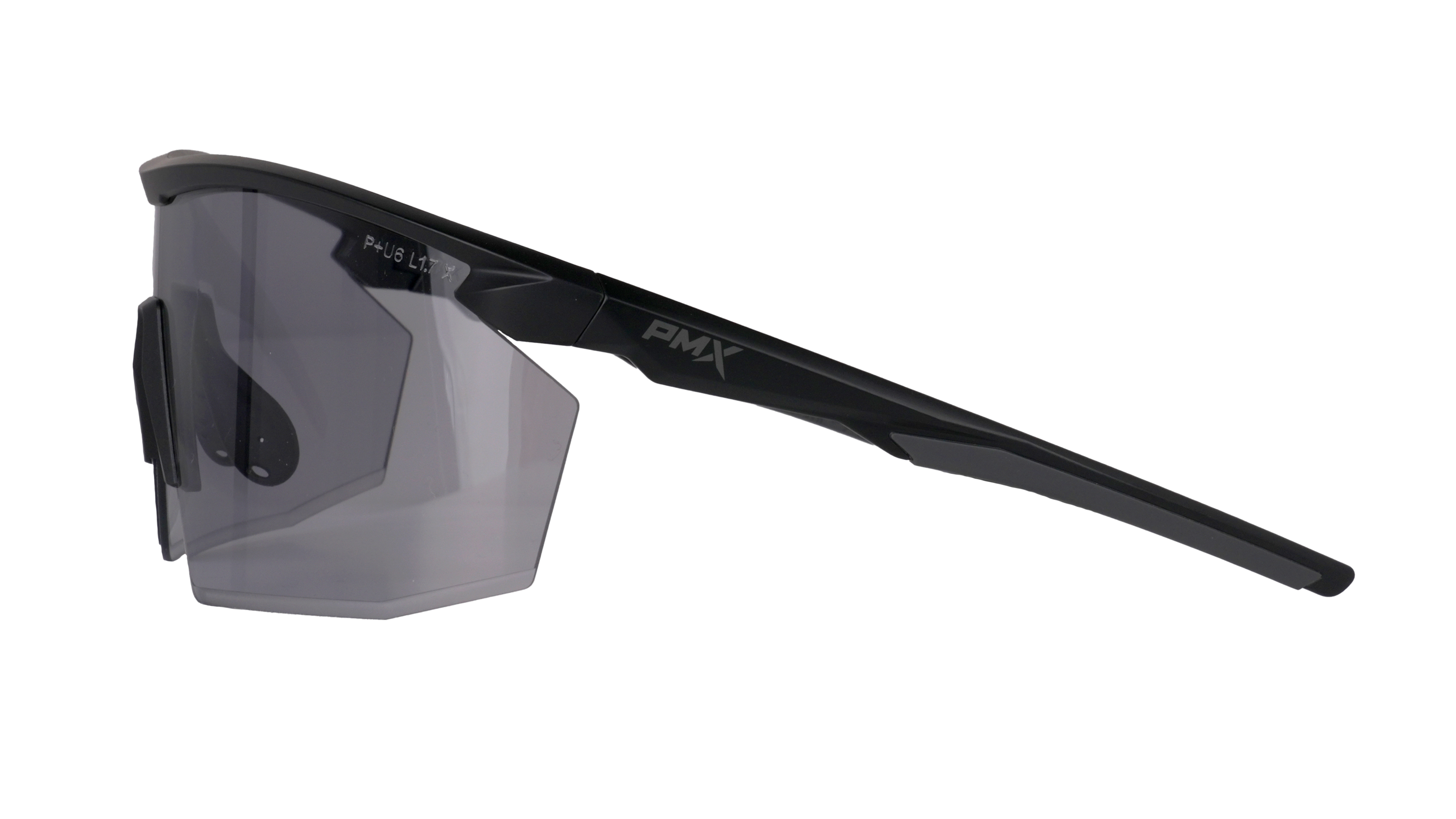 Окуляри захисні Pyramex PMXSPEC (light gray) Super Anti-Fog H2MAX, світло-сірі в чорно-сірій оправі фото 2