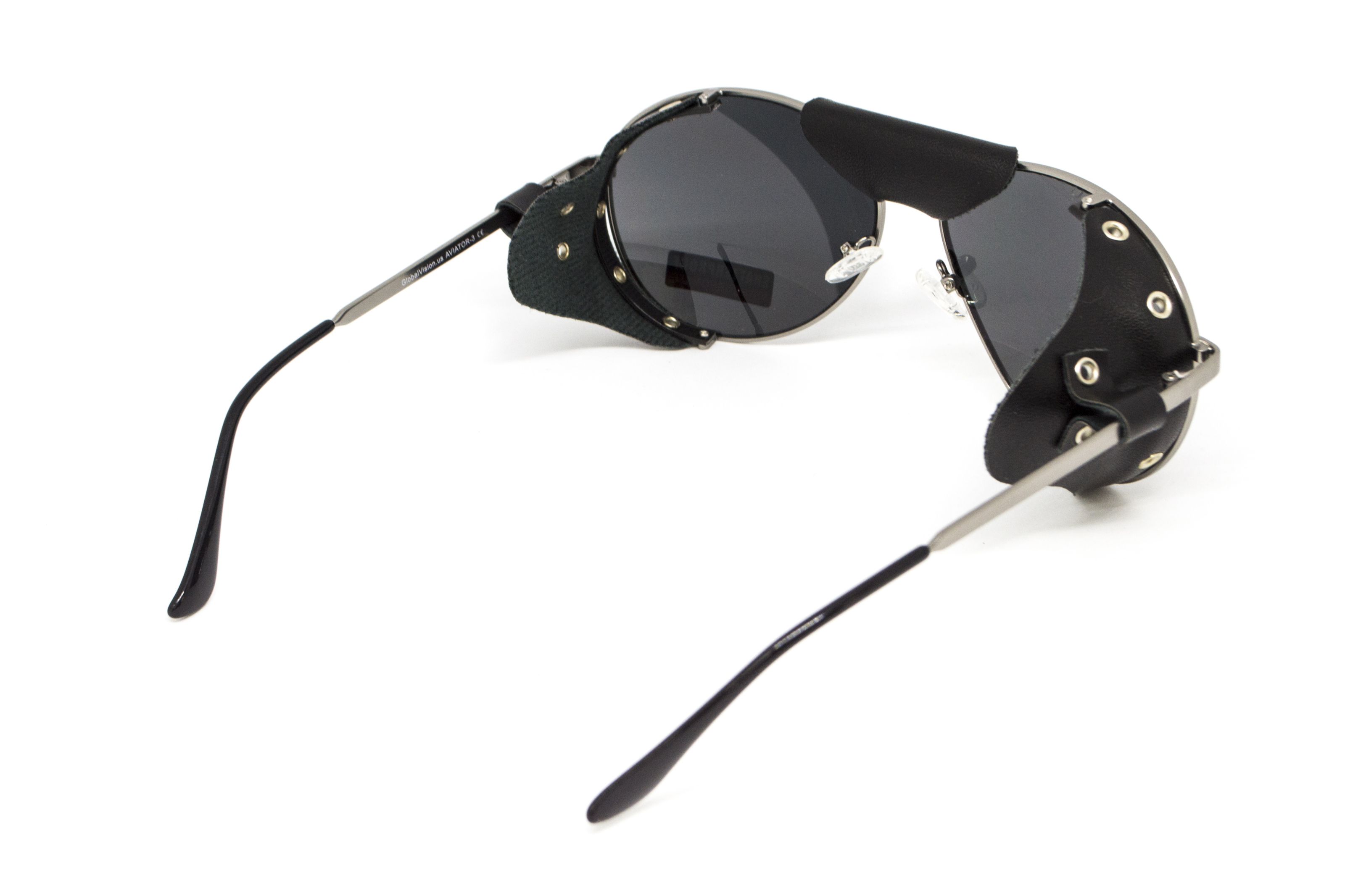 Очки защитные Global Vision Aviator-3  (gray), серые съёмным уплотнителем из синтетитечской 