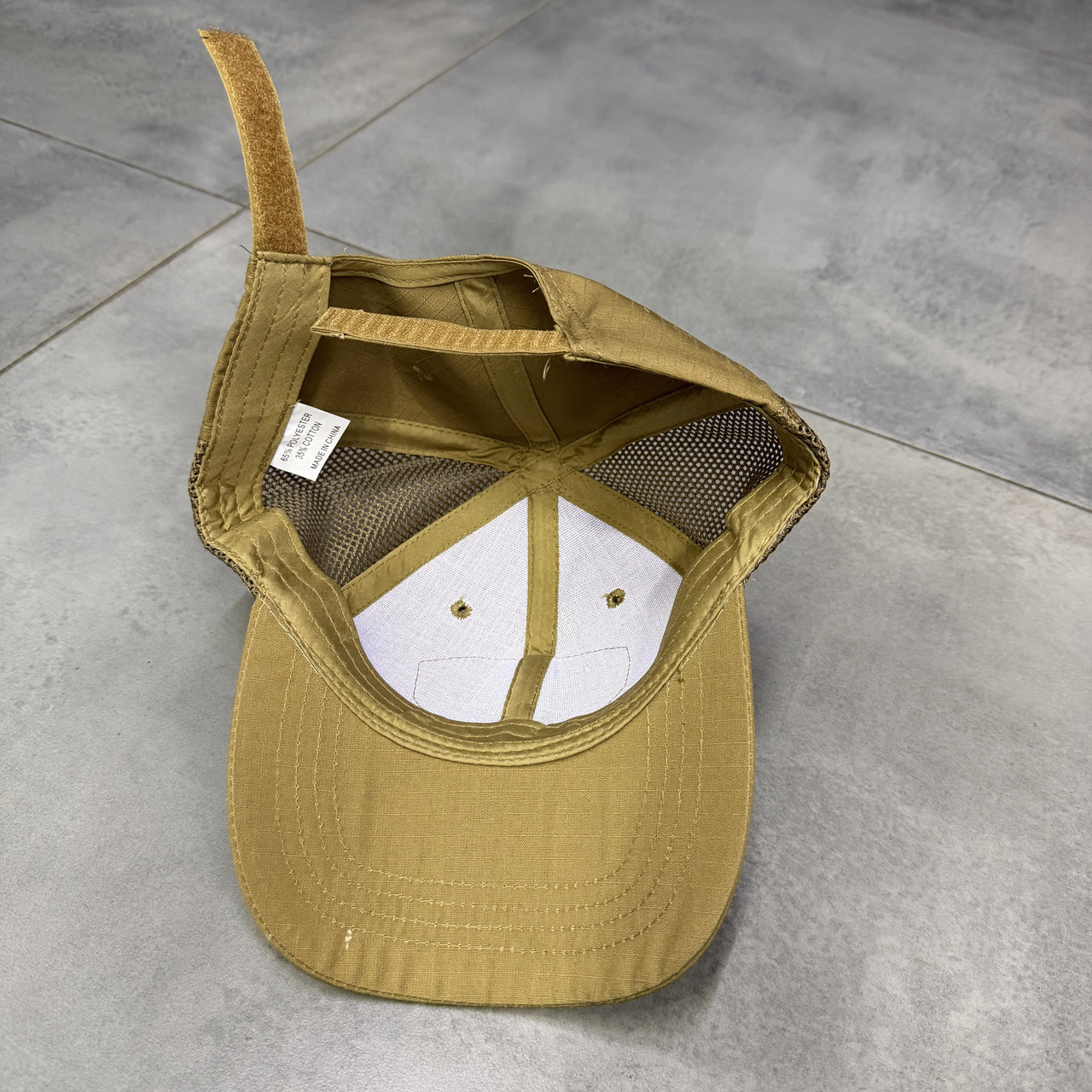 Блайзер «Каратель» с вентиляционной сеткой, цвет койот, универсальный размер, регулируемый, прочная смесовая ткань фото 5