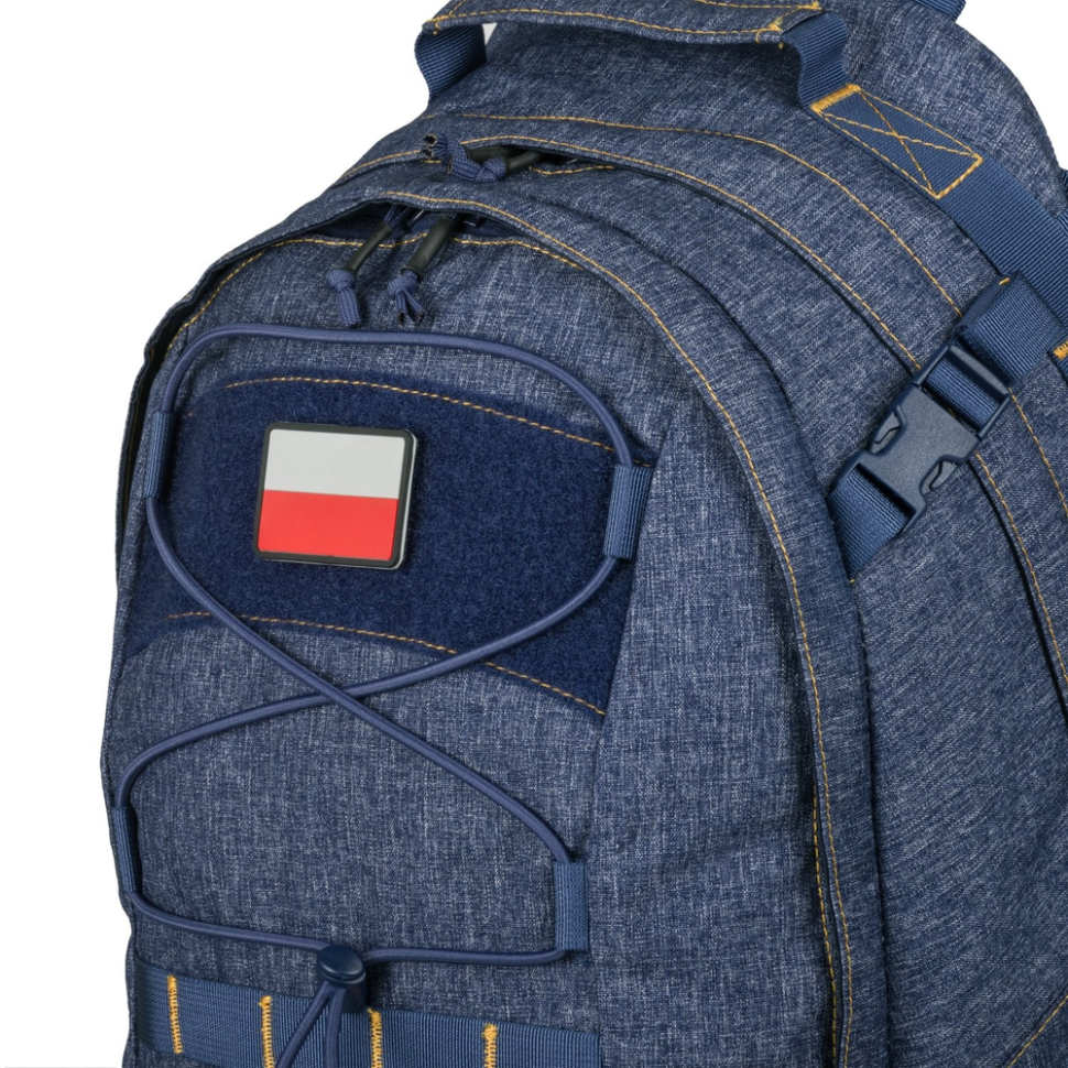 Рюкзак EDC 21л Helikon-Tex Backpack - Nylon Polyester Blend - Melange Grey фото 7