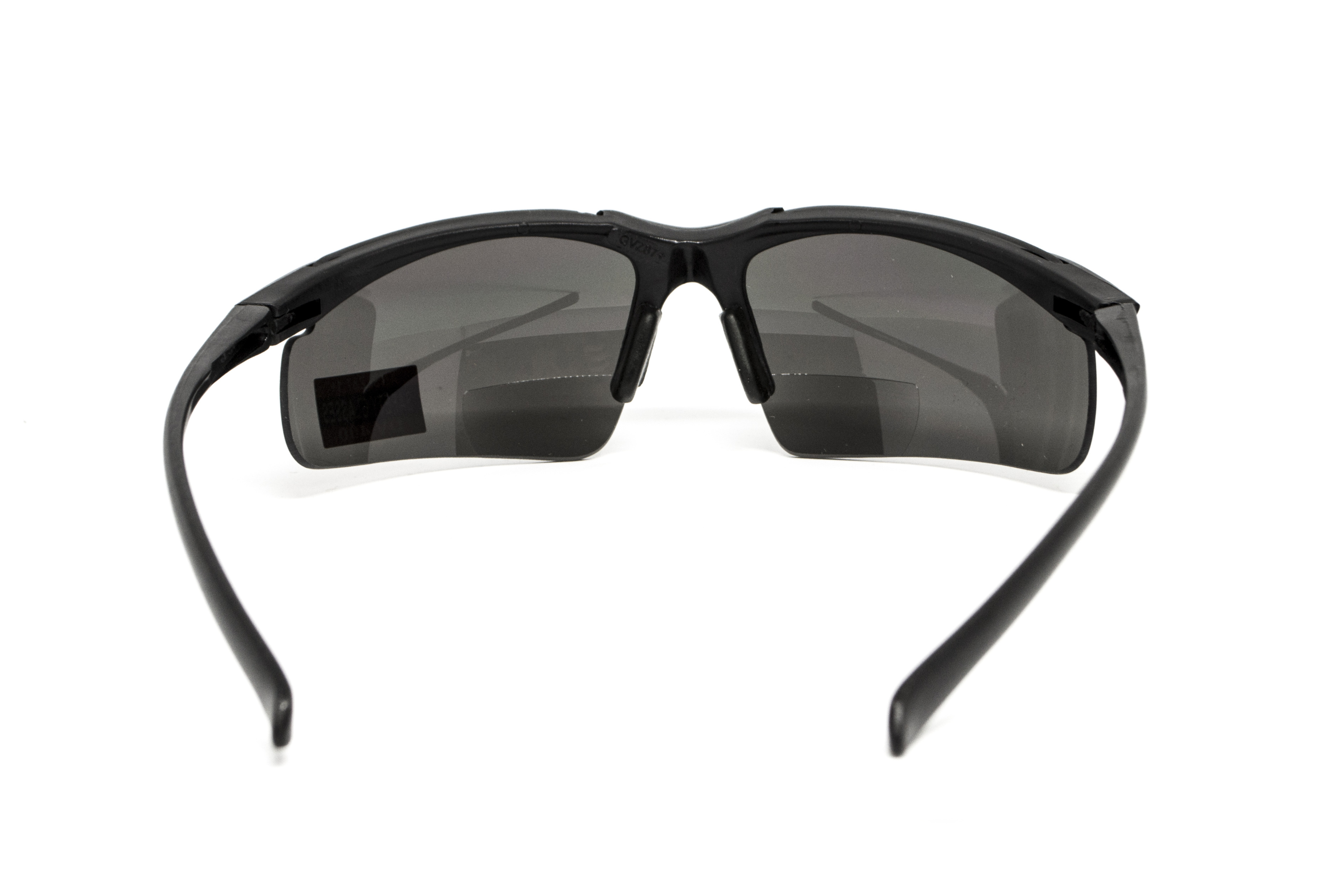 Бифокальные защитные очки Global Vision Apex Bifocal +2.0 (clear) серые фото 5