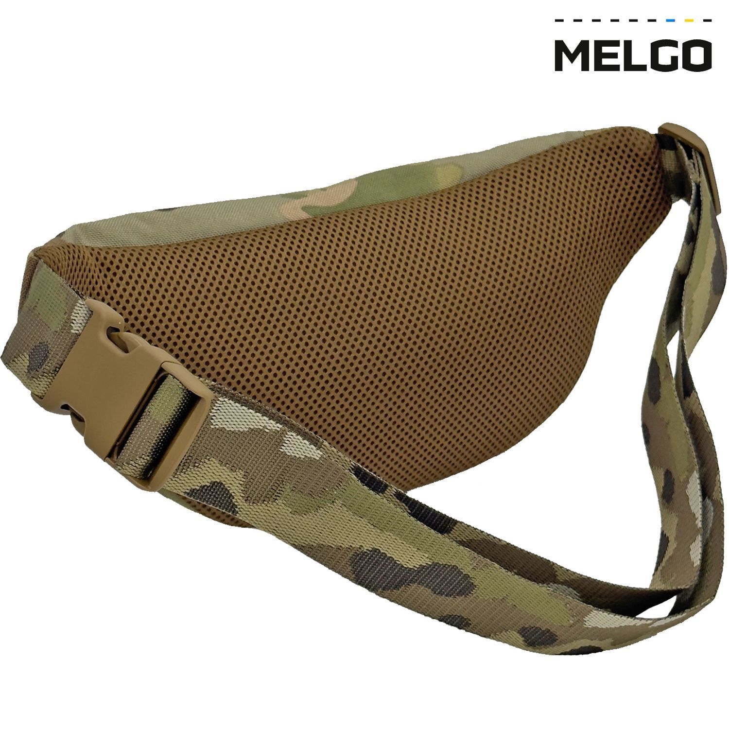 Тактична поясна Сумка-Бананка Cordura 1000 D Мультикам MELGO фото 3