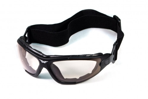 Очки защитные фотохромные Global Vision Shorty Photochromic (clear) Anti-Fog, прозрачные фотохромные фото 3