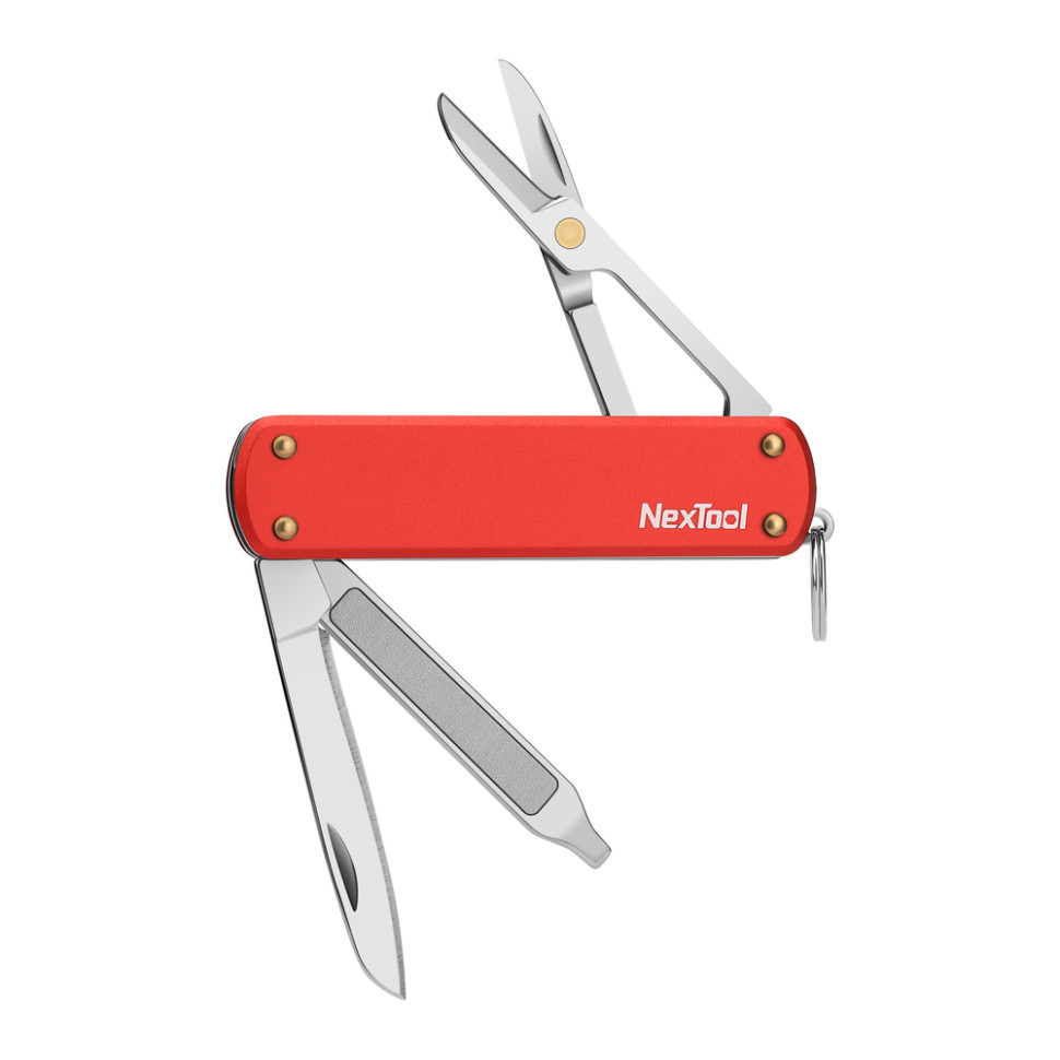 Мультитул NexTool Mini Pocket Knife, красный фото 1